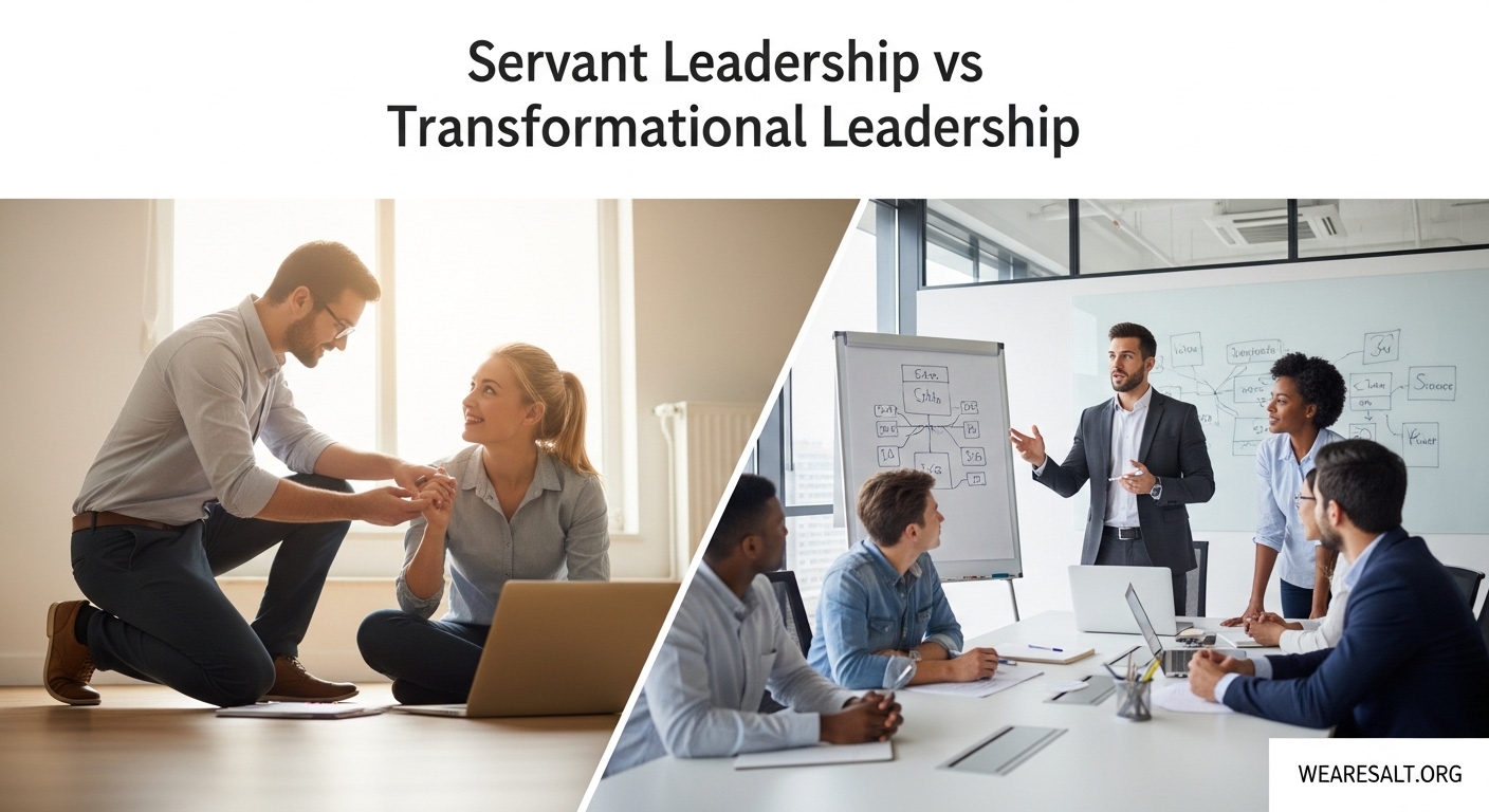 Servant Leadership vs Transformational Leadership