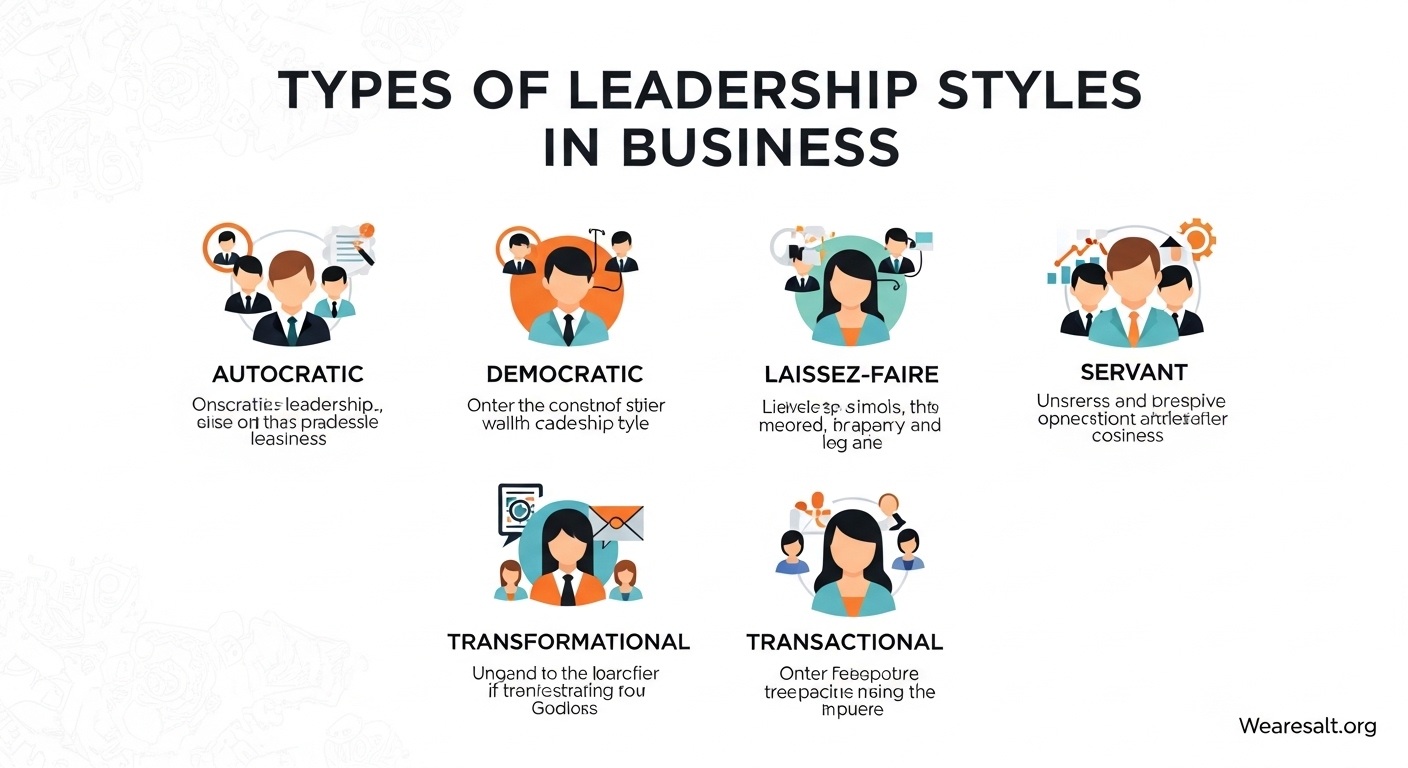 Types of Leadership Styles in Business