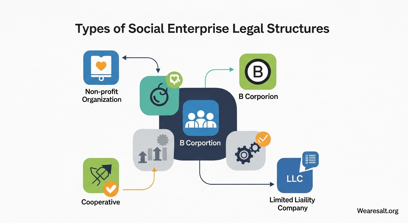 Types of Social Enterprise Legal Structures