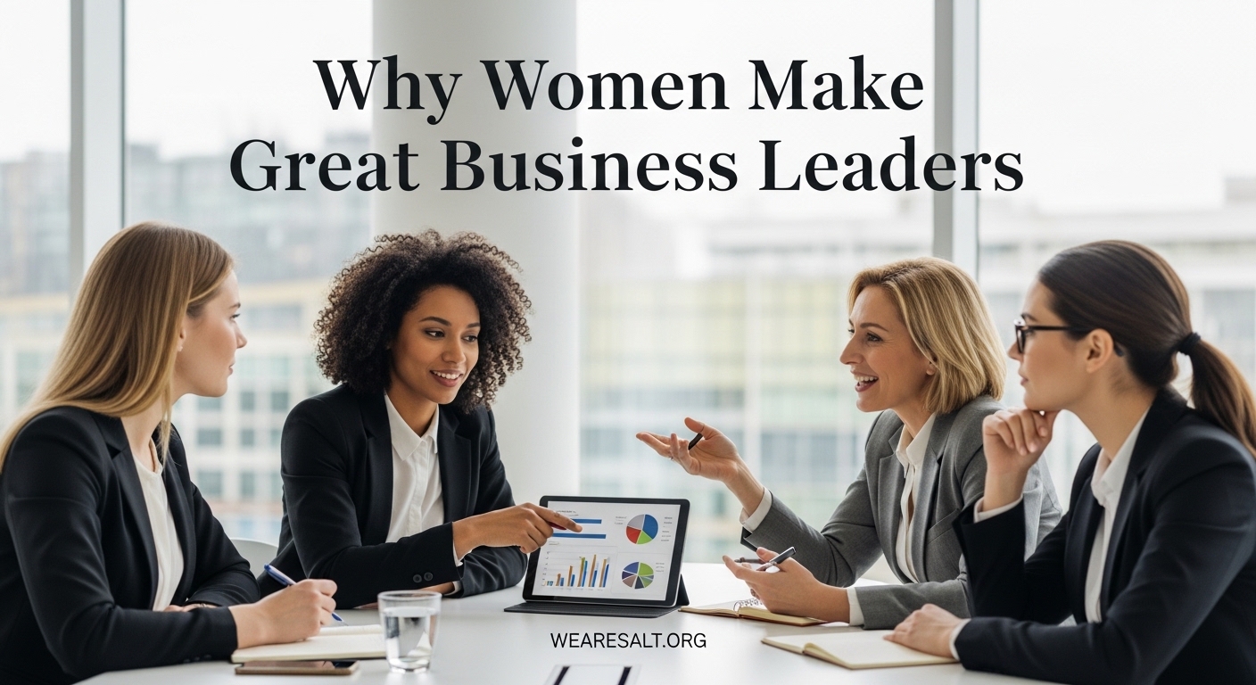 Why Women Make Great Business Leaders