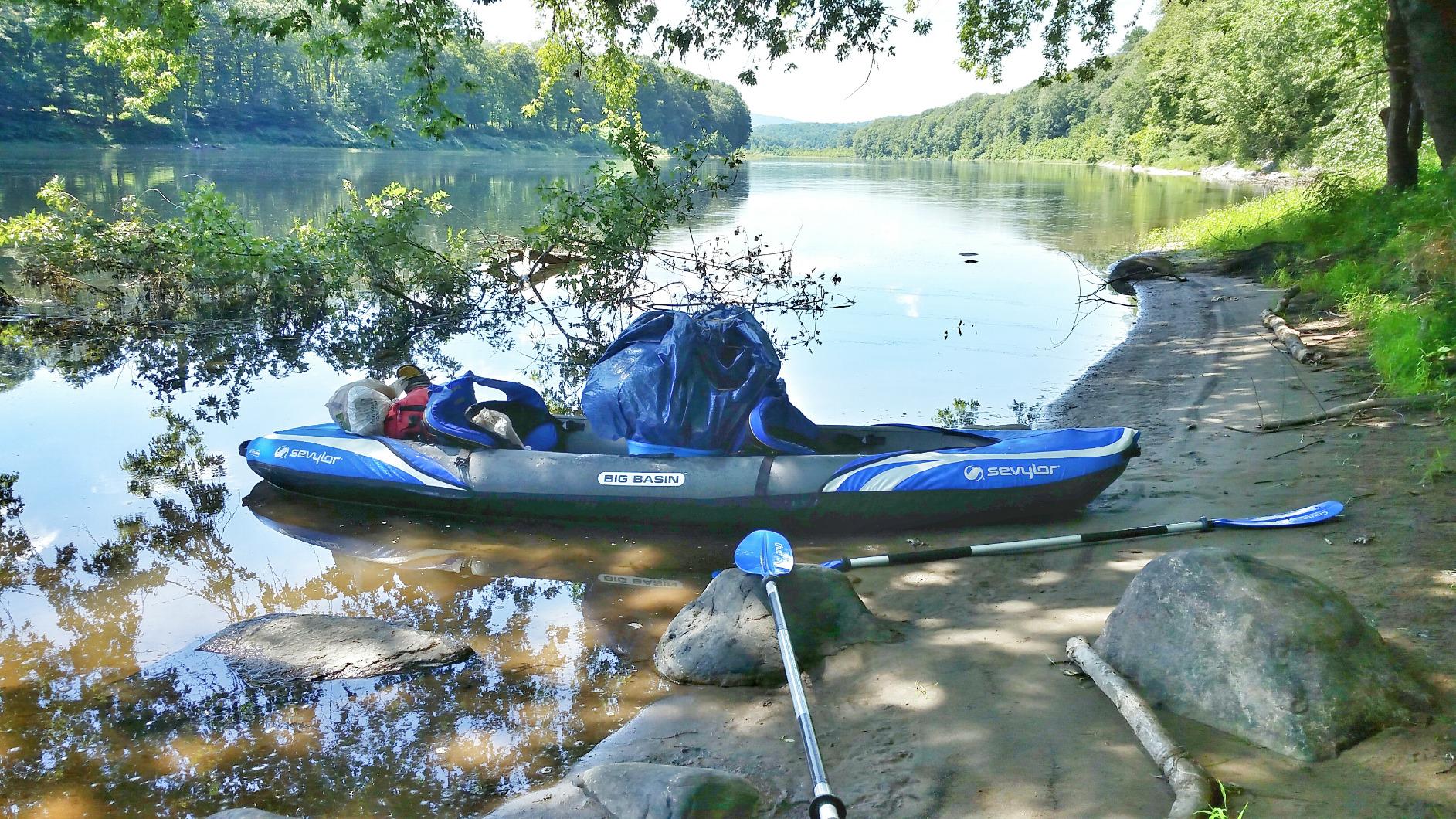 Sevylor Big Basin 3-Person Inflatable Kayak with Adjustable Seats & Carry Handles, Heavy-Duty PVC Construction for Rugged Use & Boston Valve for Easy Inflation/Deflation customer photo 2