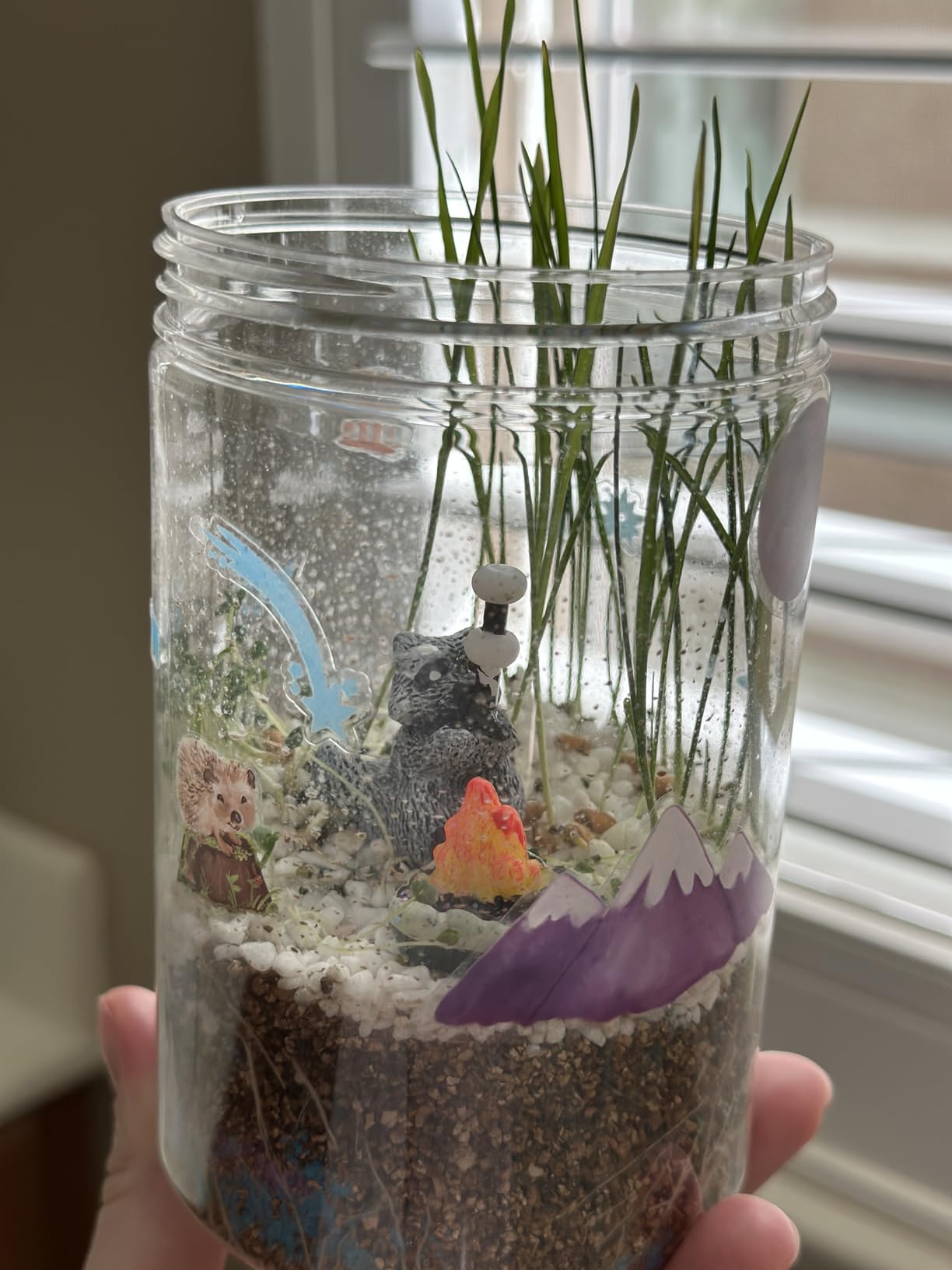 Creativity for Kids Grow 'N Glow Terrarium Kit - Educational Science Kits| Spring Crafts for Kids Gifts for Boys and Girls | Craft and STEM Projects (Ages 6+) customer photo 1