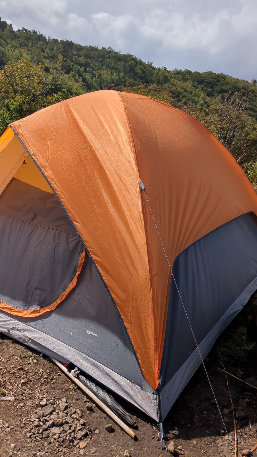 Amazon Basics Camping Tent, 3-Season Dome Design with Rainfly customer photo 2