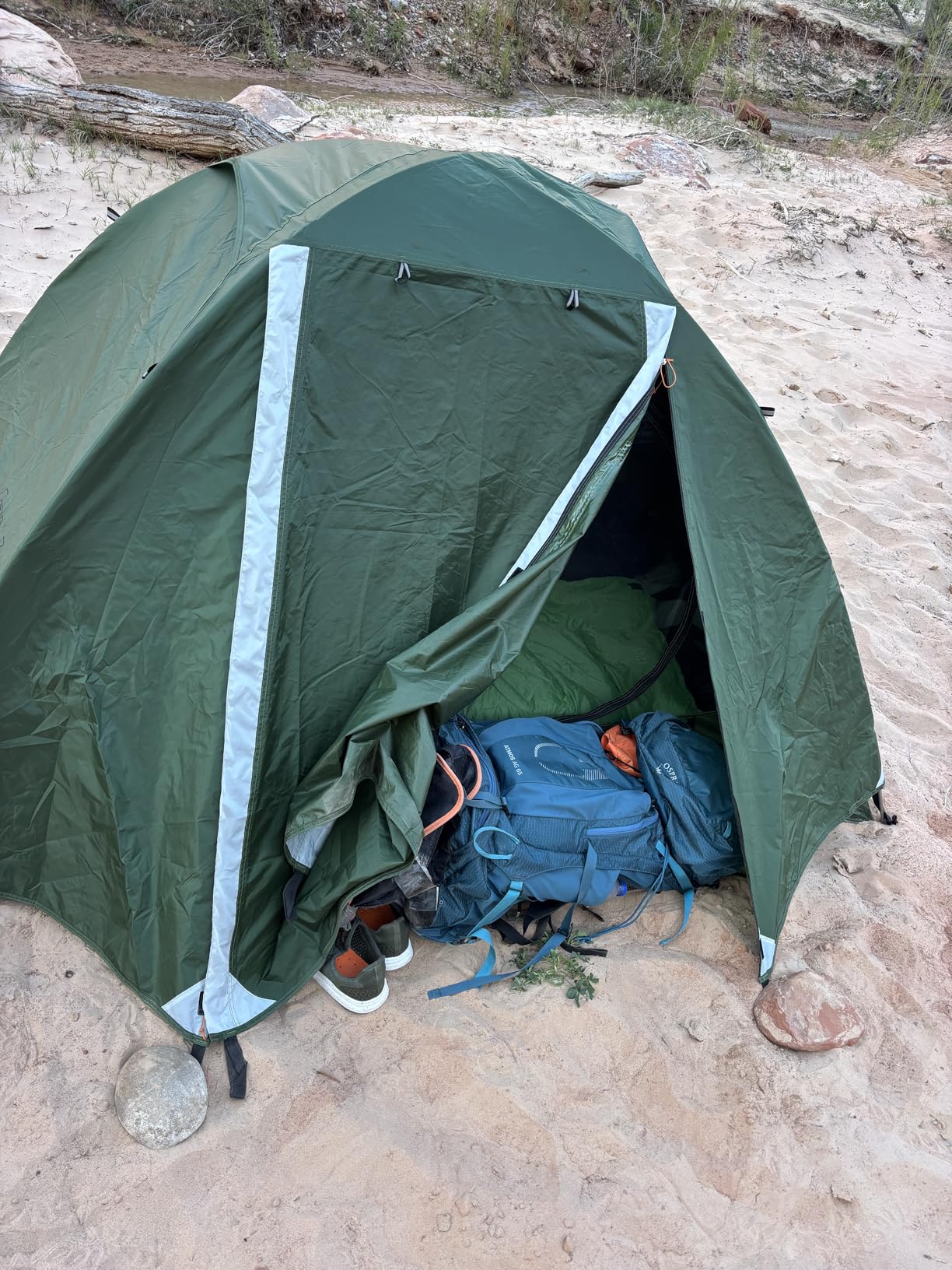 Clostnature Lightweight Backpacking Tent - 1/1.5/2/3/4/6 Person Ultralight Waterproof Camping Tent, 3 Season Large Size Easy Setup Tent for Family, Outdoor, Hiking and Mountaineering customer photo 2