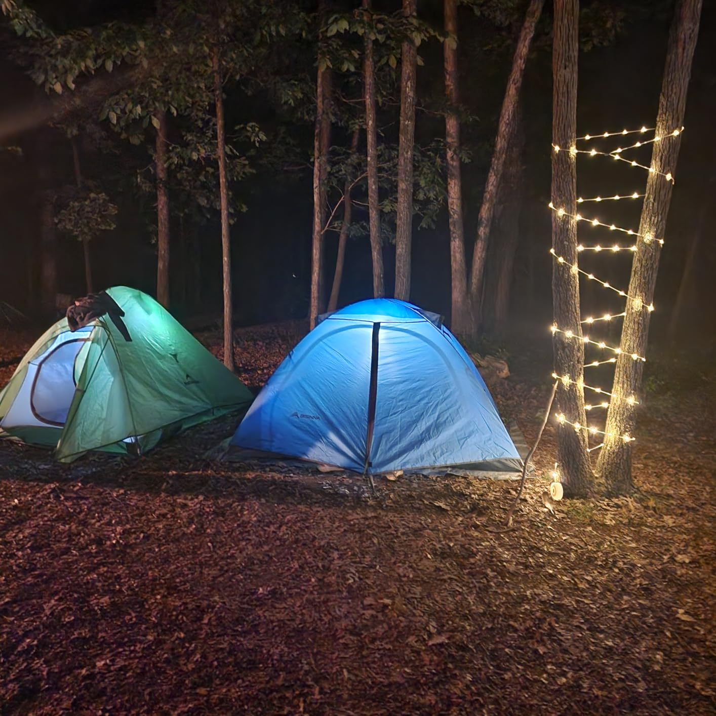 BISINNA 2/4 Person Camping Tent Lightweight Backpacking Tent Waterproof Windproof Two Doors Easy Setup Double Layer Outdoor Tents for Family Camping Hunting Hiking Mountaineering Travel customer photo 2