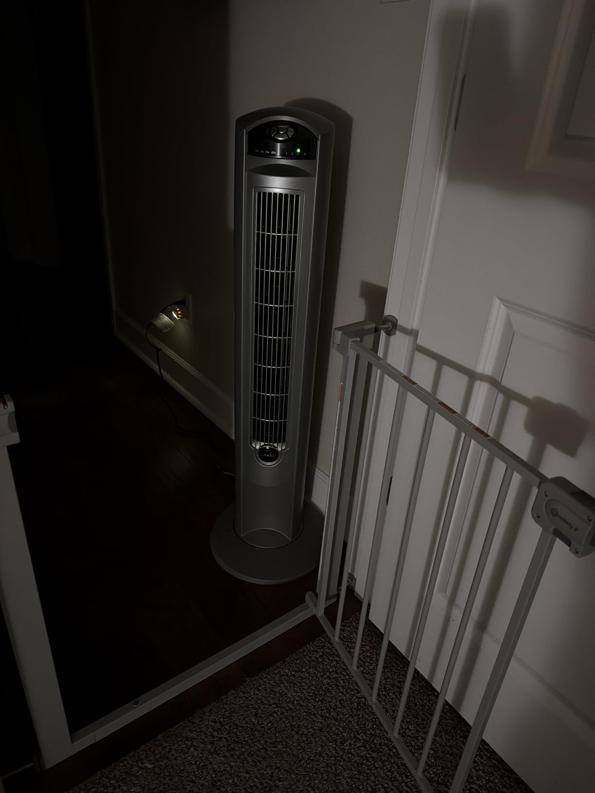 Lasko Oscillating Tower Fan with Remote, Quiet Floor Fans for Bedroom, 42