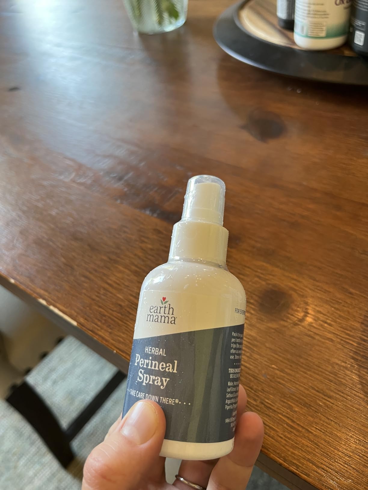 Earth Mama Postpartum Recovery Kit, Take Care Down There® Trifecta with Organic Perineal Balm, Sitz Bath & Herbal Peri Spray, 3-Piece Set customer photo 1