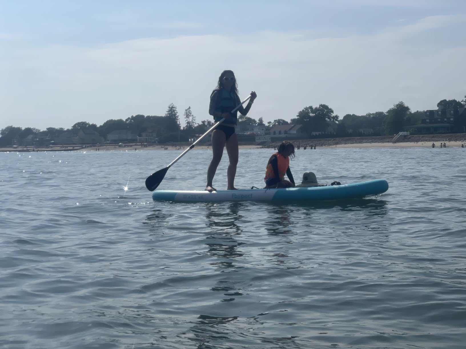 FBSPORT 11' Premium Stand Up Paddle Board, Yoga Board with SUP Accessories & Carry Bag | Wide Stance, Surf Control, Non-Slip Deck, Leash, Paddle and Pump for Youth & Adult customer photo 2