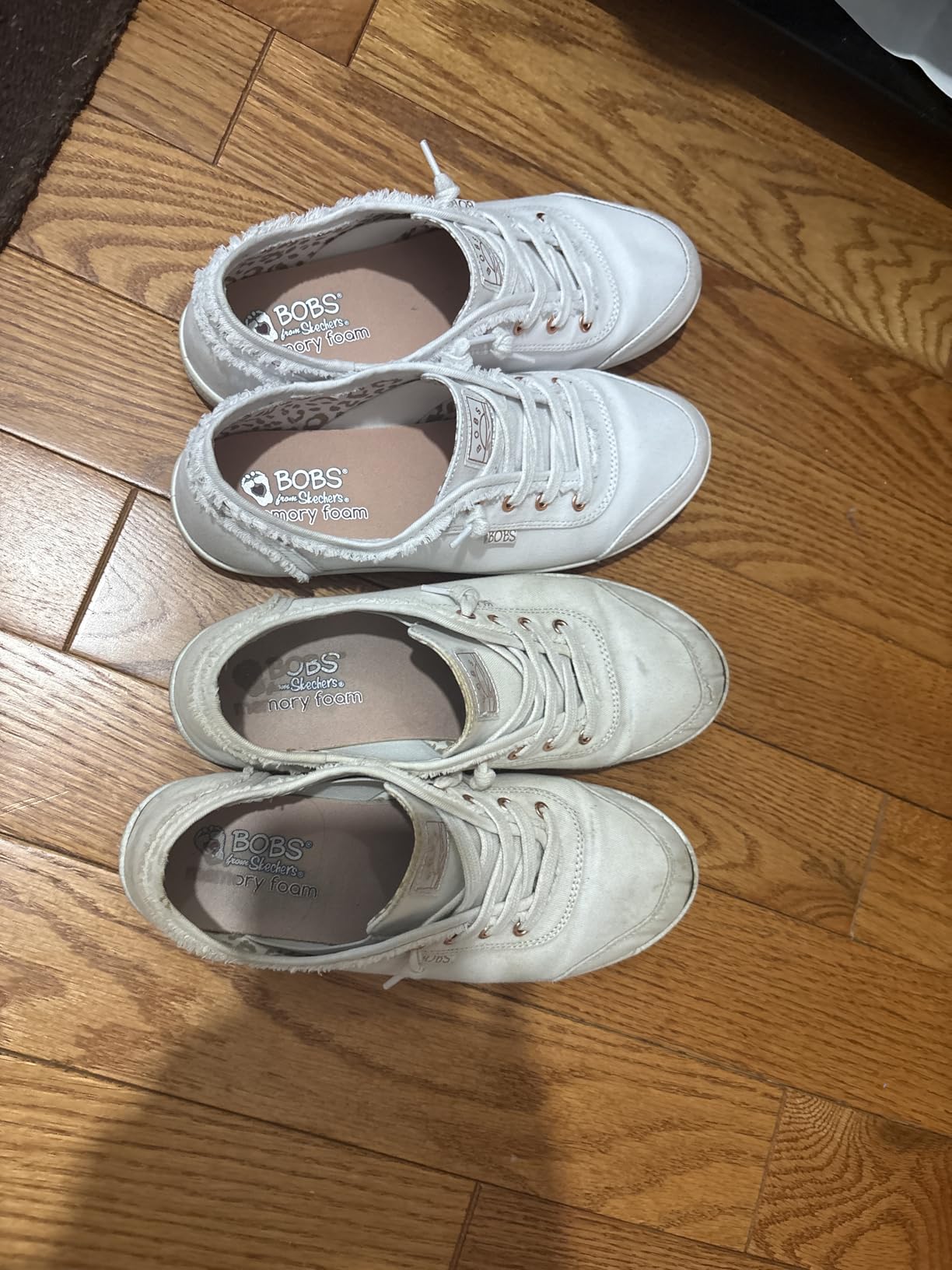 Skechers Women's Bobs B Cute Sneaker - Memory Foam, Flexible Outsole, Lightweight Vegan Shoes customer photo 2