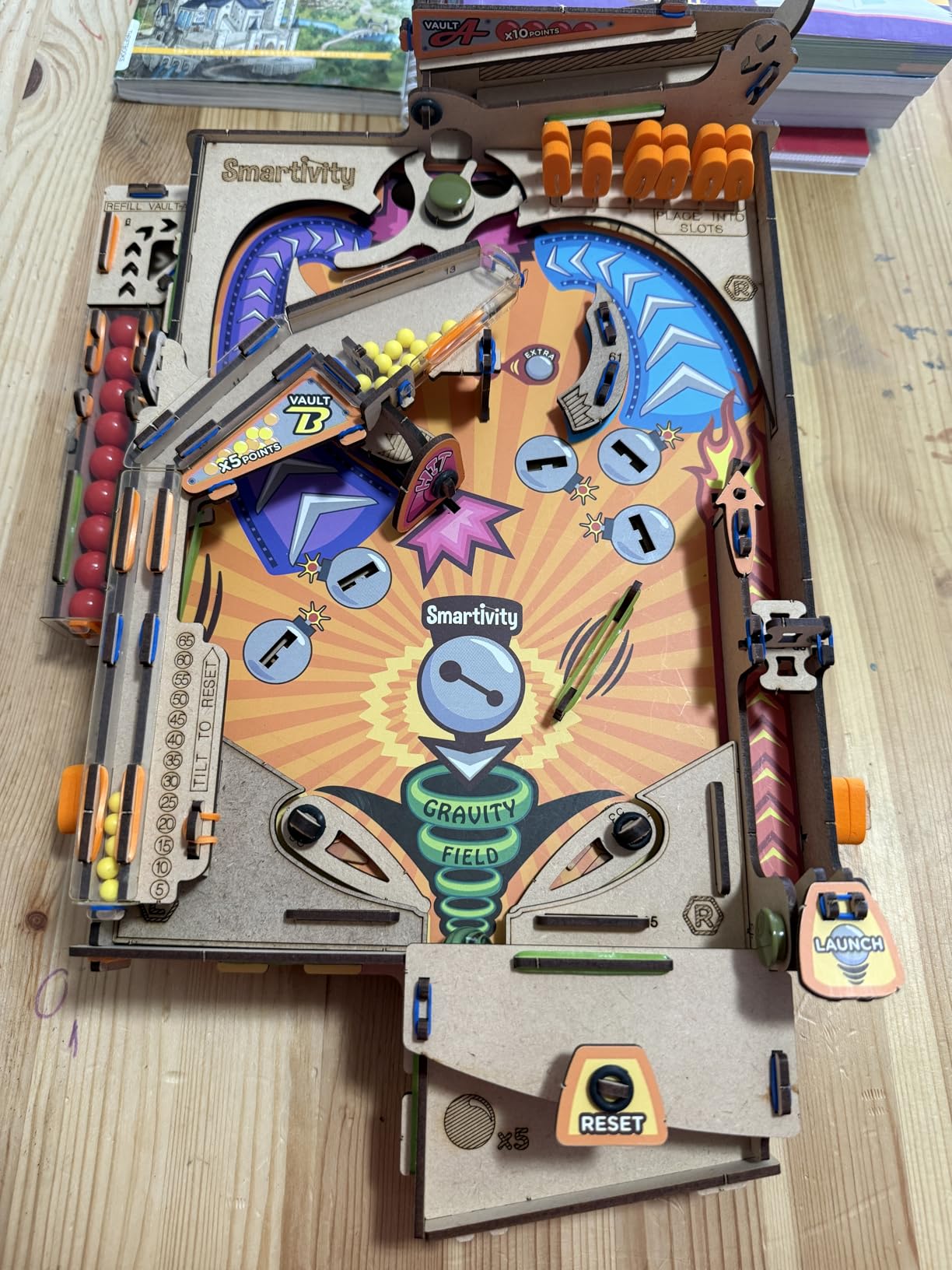 Smartivity DIY Pinball Machine for Kids 8-14 Years Old | Global Award Winning Arcade Game | Build Your Own Pinball I Birthday Gift for Smart Kids | STEM Toy for Boys & Girls customer photo 2