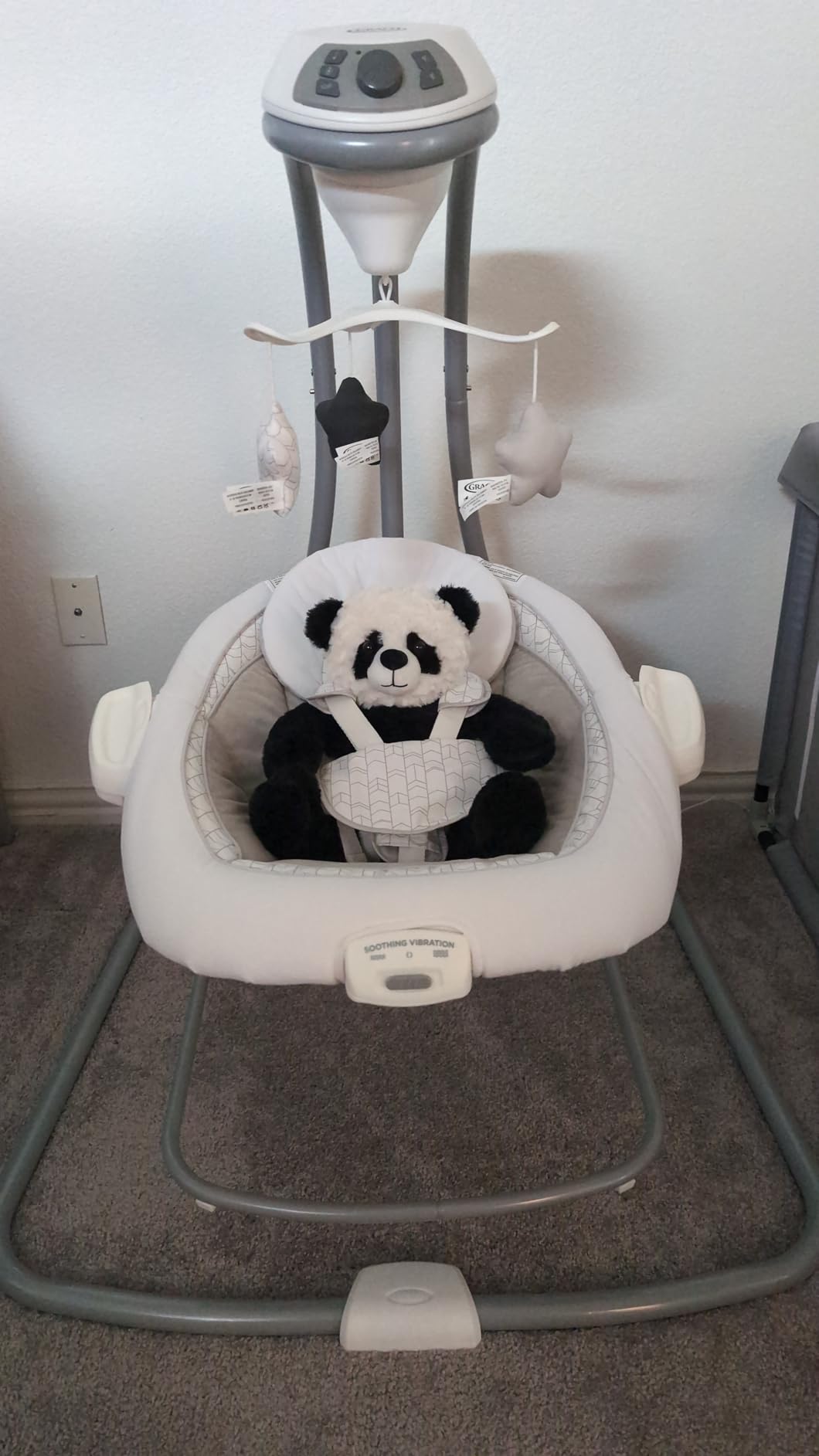Graco DuetConnect LX Portable Baby Swing and Bouncer, Multi-Direction Baby Bouncer Seat, Multiple Swing Speeds, Great Gift for New Parents, Redmond customer photo 1