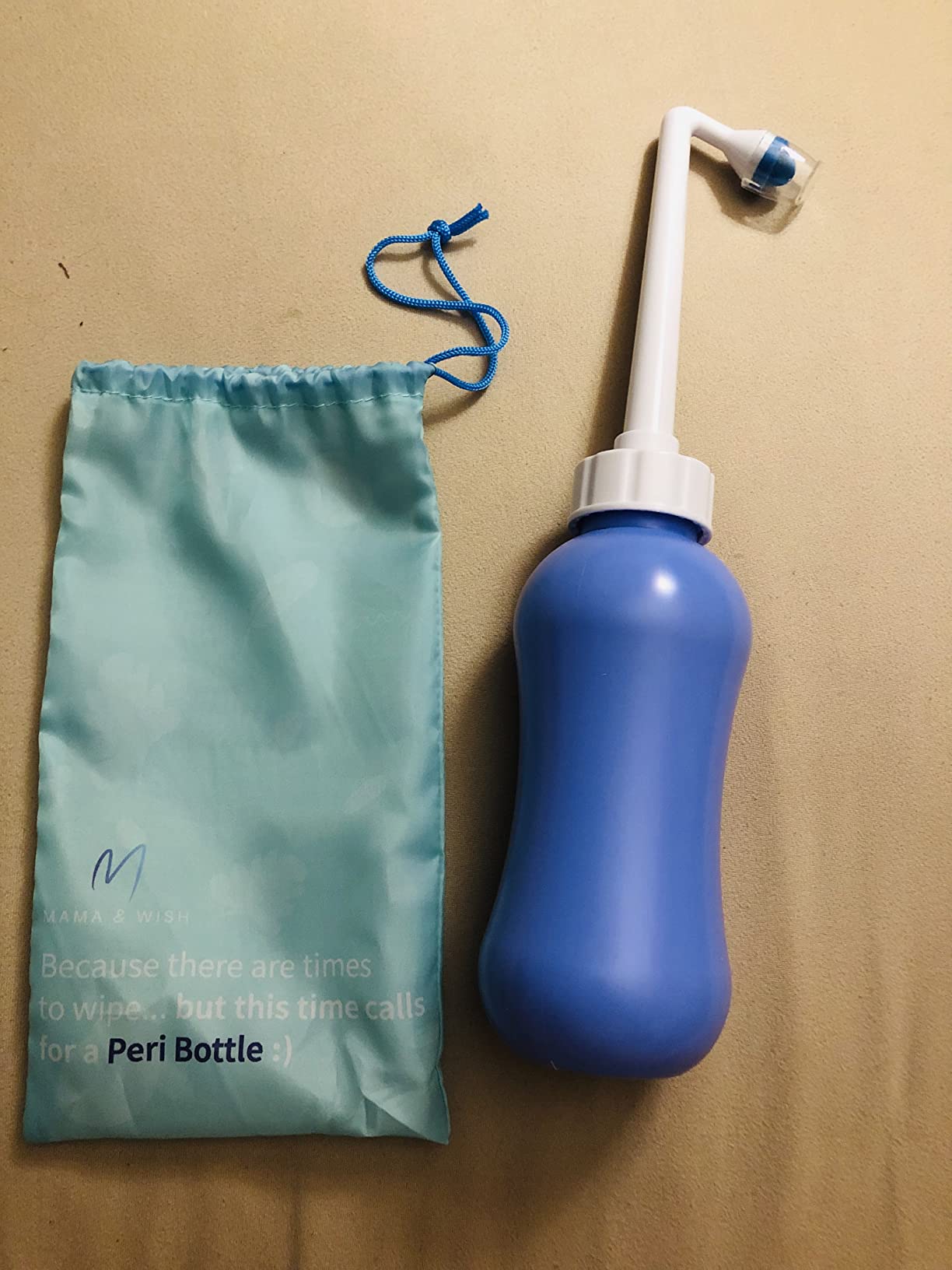 Mama & Wish Postpartum Essentials Kit (14-Piece) - Includes Hospital Post Partum Essentials for Women After Birth, Labor and Delivery Gown, Peri Bottle, Witch Hazel Foam, Pad Liners & More! customer photo 2
