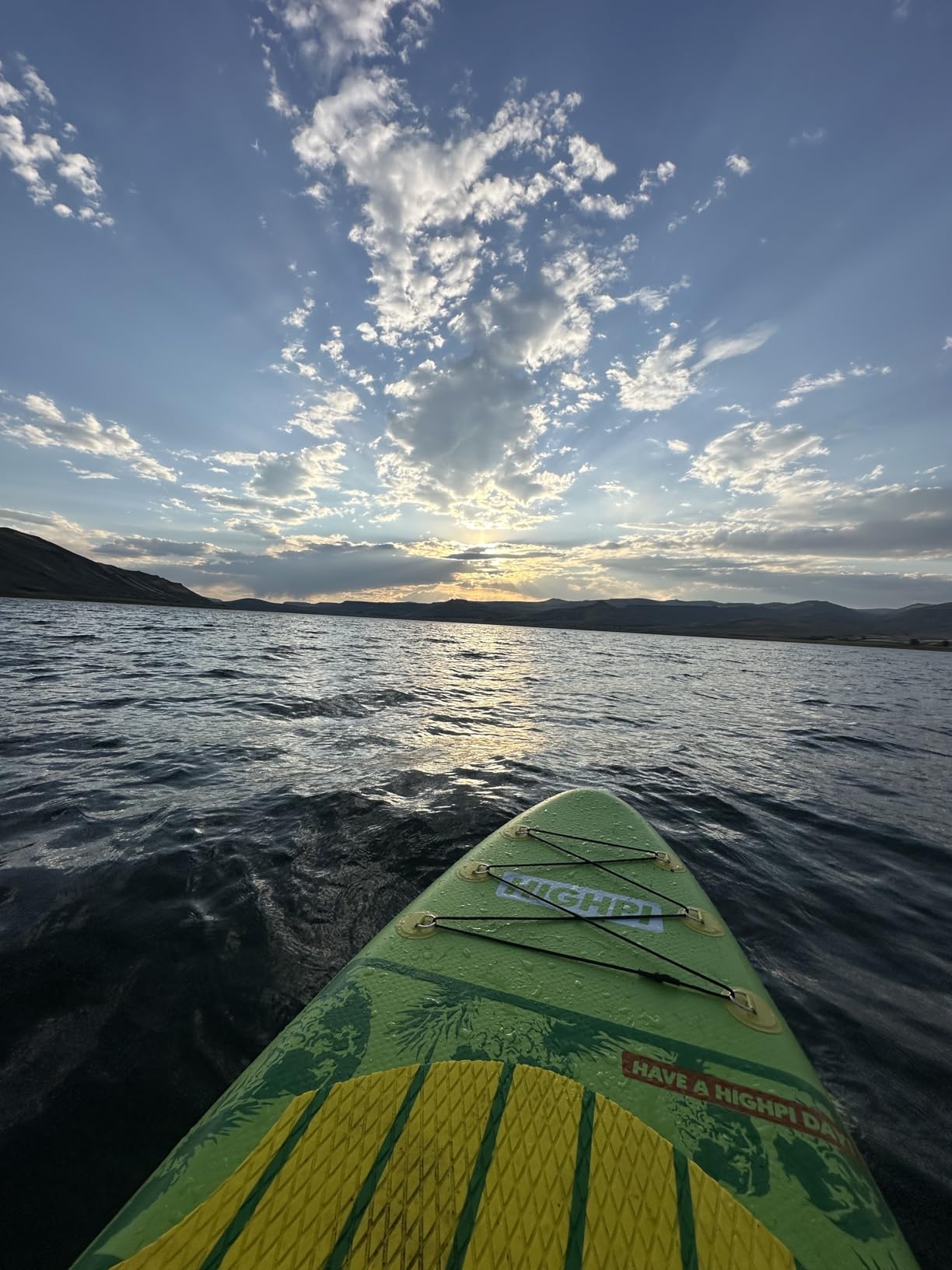 Inflatable Stand-Up Paddle Board: Wide SUP with Full Accessories, Anti-Slip EVA Deck, Paddleboard for Yoga/Surfing/Fishing & More, for Youth & Adults, Beginner-Friendly customer photo 1