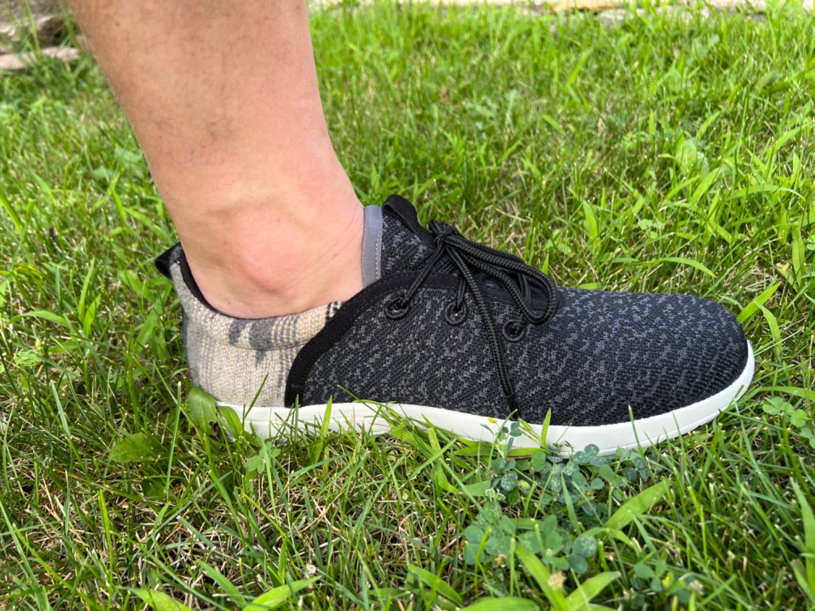 Minnetonka Men's Eco Anew - Fashion Knit Sneakers, EcoPlush Recycled Insole, 100% Breathable Mesh Lining & Laces, 70% Sugarcane EVA Sole, Fabric Upper customer photo 1