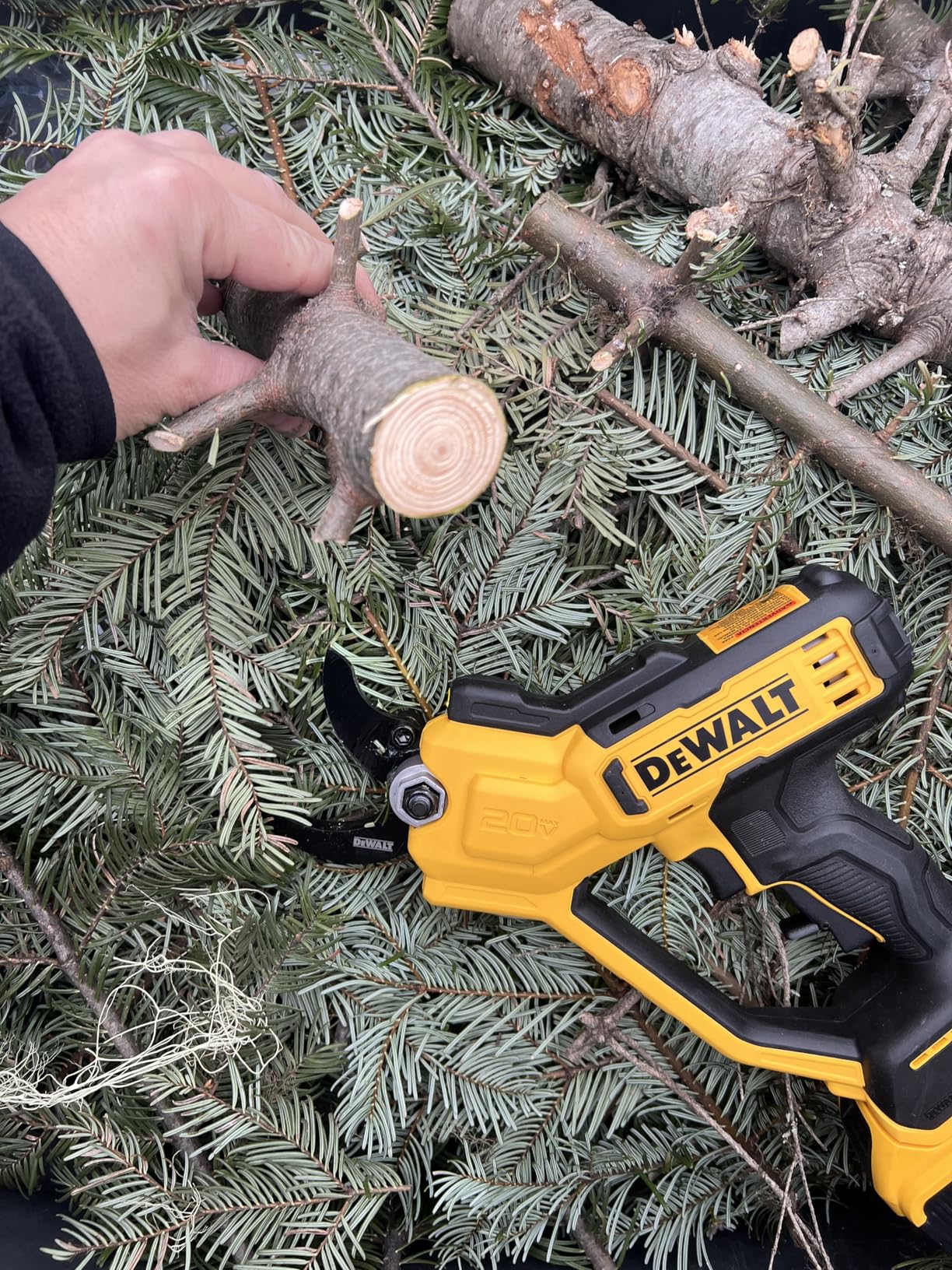DEWALT 20V MAX Pruning Shears Garden Tool, Cordless, Bare Tool Only (DCPR320B) customer photo 2