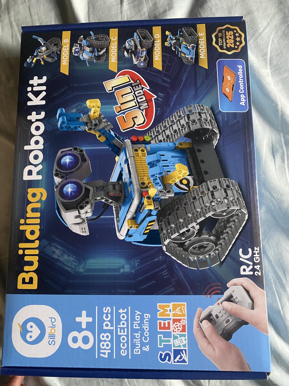 Sillbird STEM Robot Building Kit with Remote Control Gifts for Boys 8-13 customer photo 1