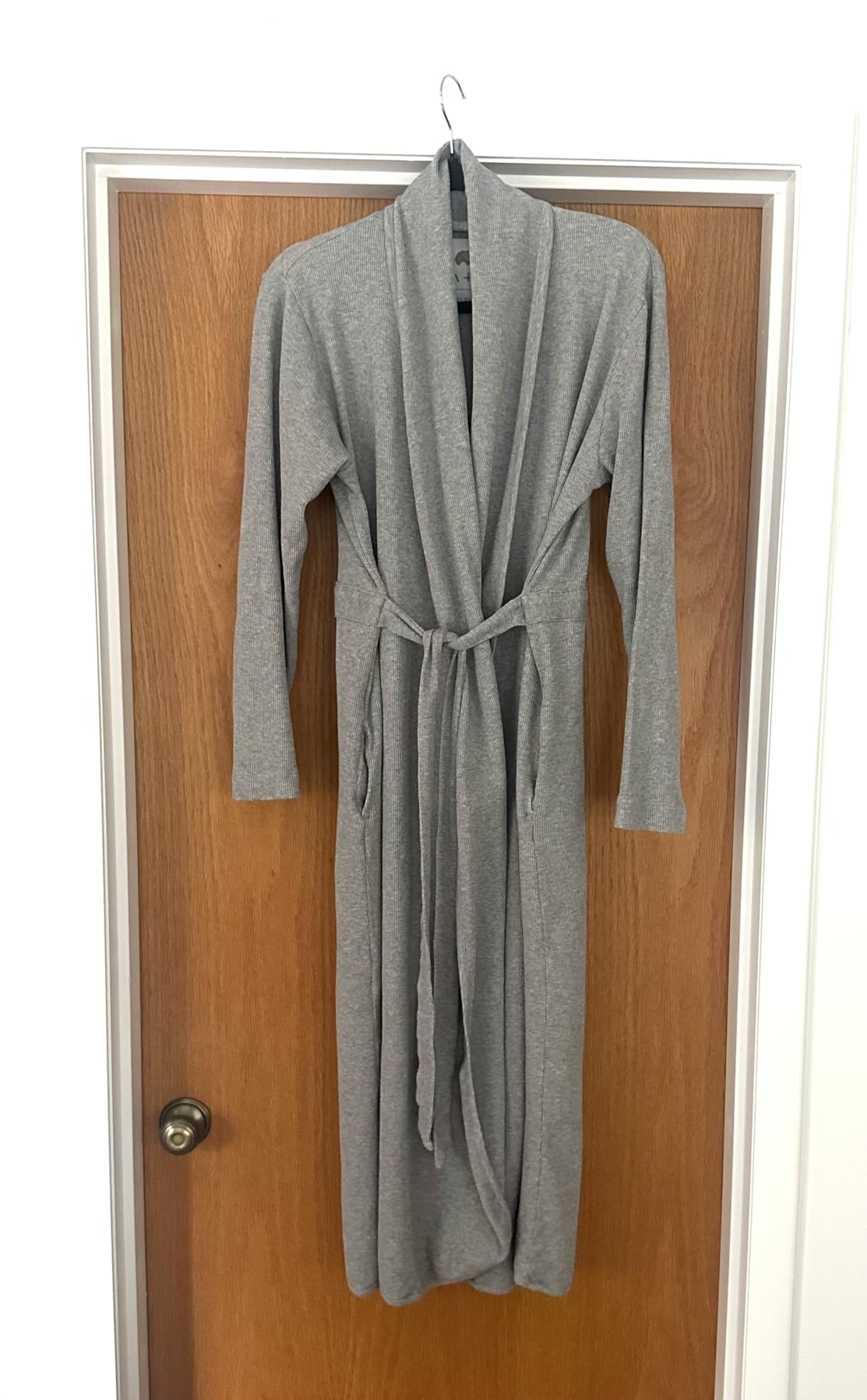 monica + andy Women's Robe, 100% Organic Women's Clothing for Labor & Delivery, Maternity Clothes, Postpartum Nightgown customer photo 2