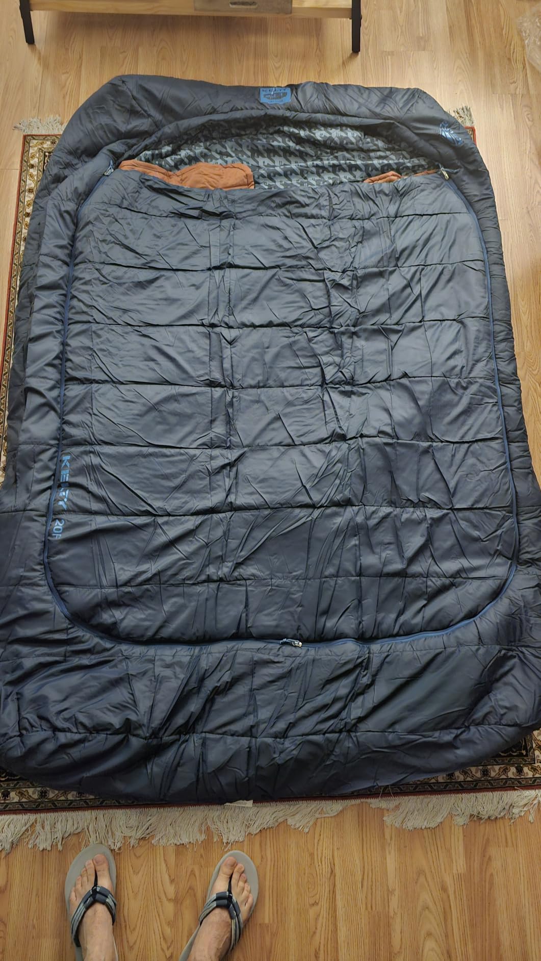 Kelty Tru.Comfort Doublewide 20 Degree Sleeping Bag - Two Person Synthetic Camping Sleeping Bag for Couples & Family Camping customer photo 2
