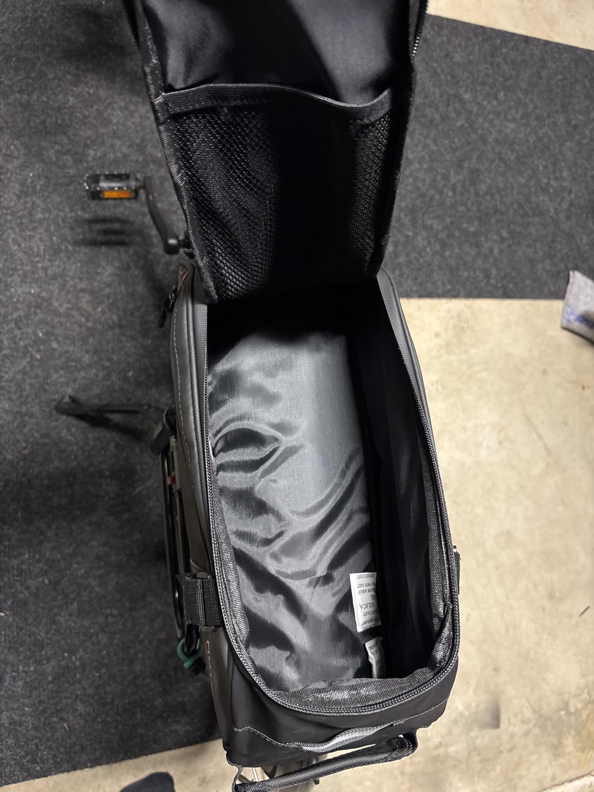 KEMIMOTO Rear Bike Rack Bag - 8L PVC Water Resistant Ebike Bags for Bicycle customer photo 1