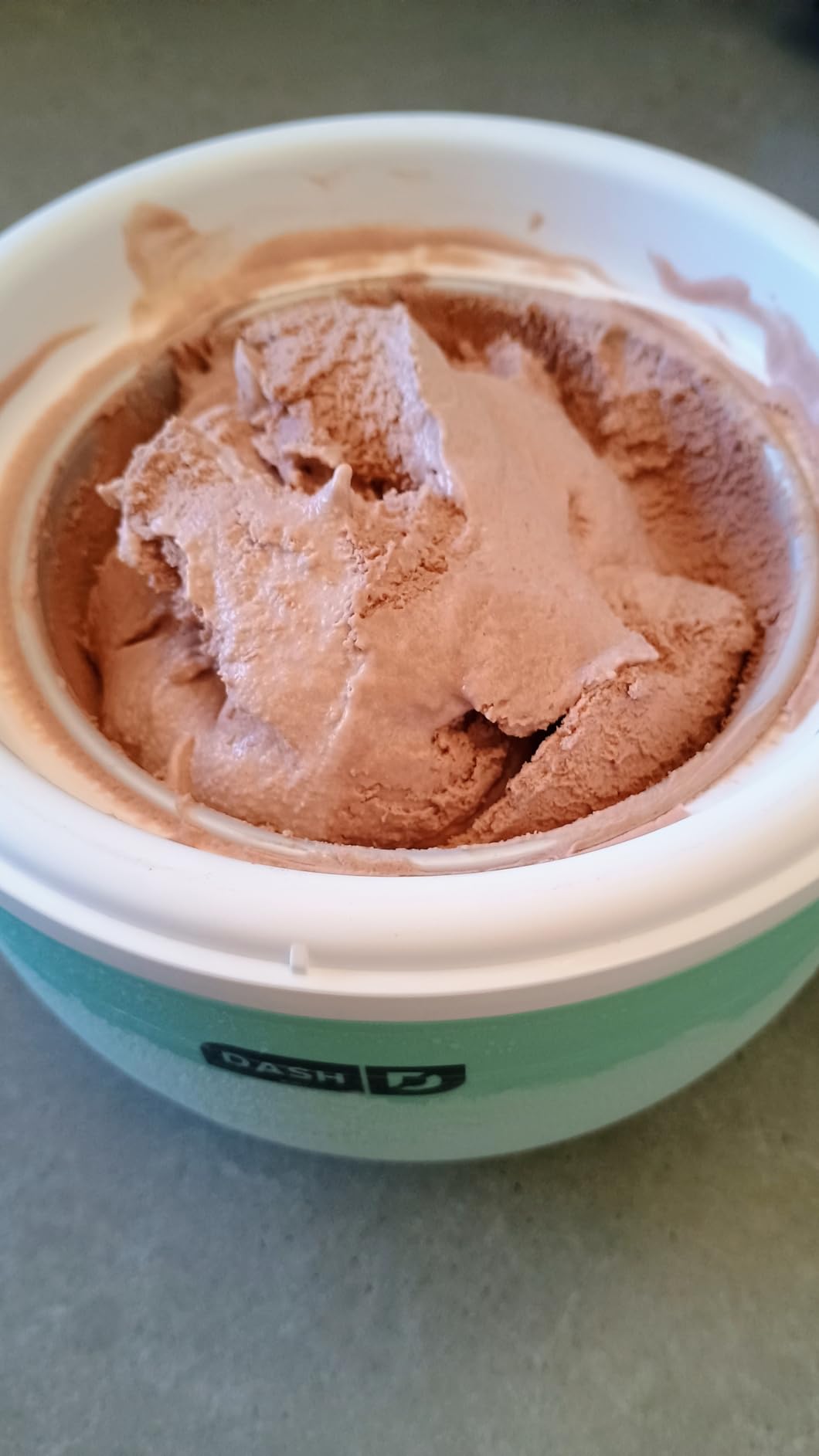 Dash My Mug Ice Cream Maker - Makes Single Serving of Gelato, Frozen Yogurt, Sorbet & More - Easy to Clean & Use - Aqua, 2 Bowls customer photo 1