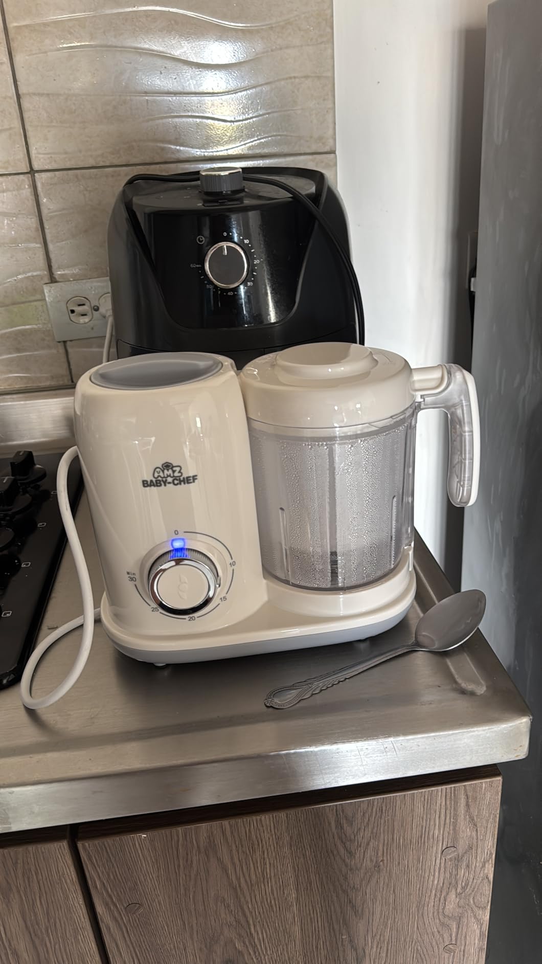 AMZBabyChef Baby Food Maker Blender: 4-in-1 Steamer and Puree Processor customer photo 1