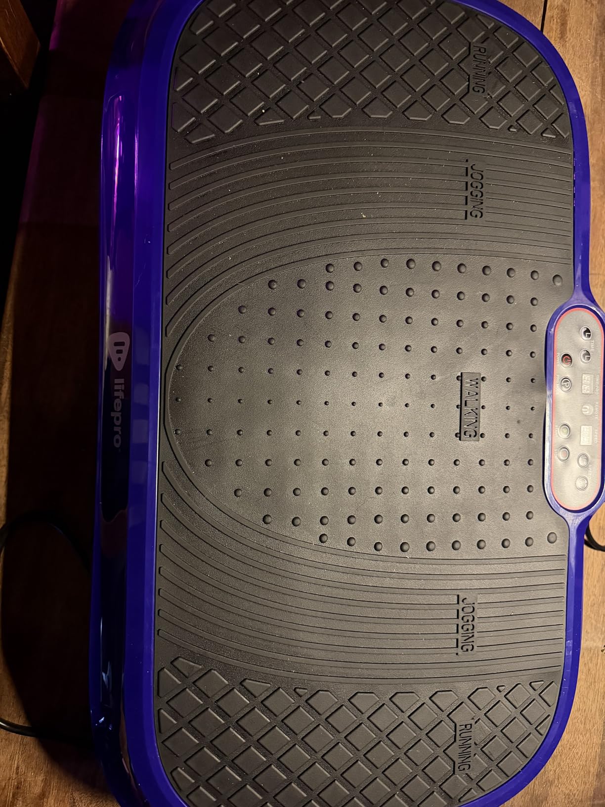 Lifepro Waver Vibration Plate Exercise Machine - High-Intensity Vibration Plate for Lymphatic Drainage - Full-Body Workout Vibrating Platform with Loop Bands - Fitness Equipment for Strength & Toning customer photo 2
