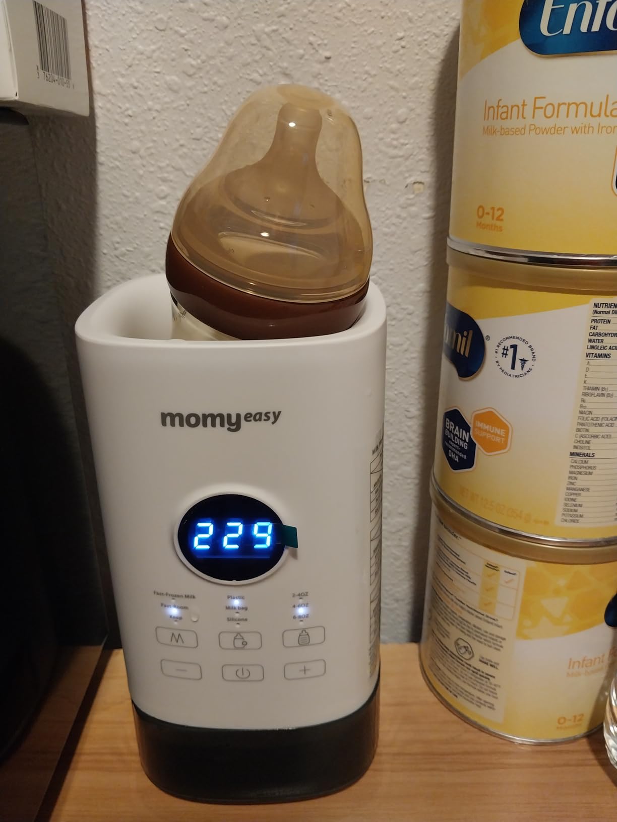 MOMYEASY Fast 2-Minute Baby Bottle Warmer for Breastmilk & Formula customer photo 1
