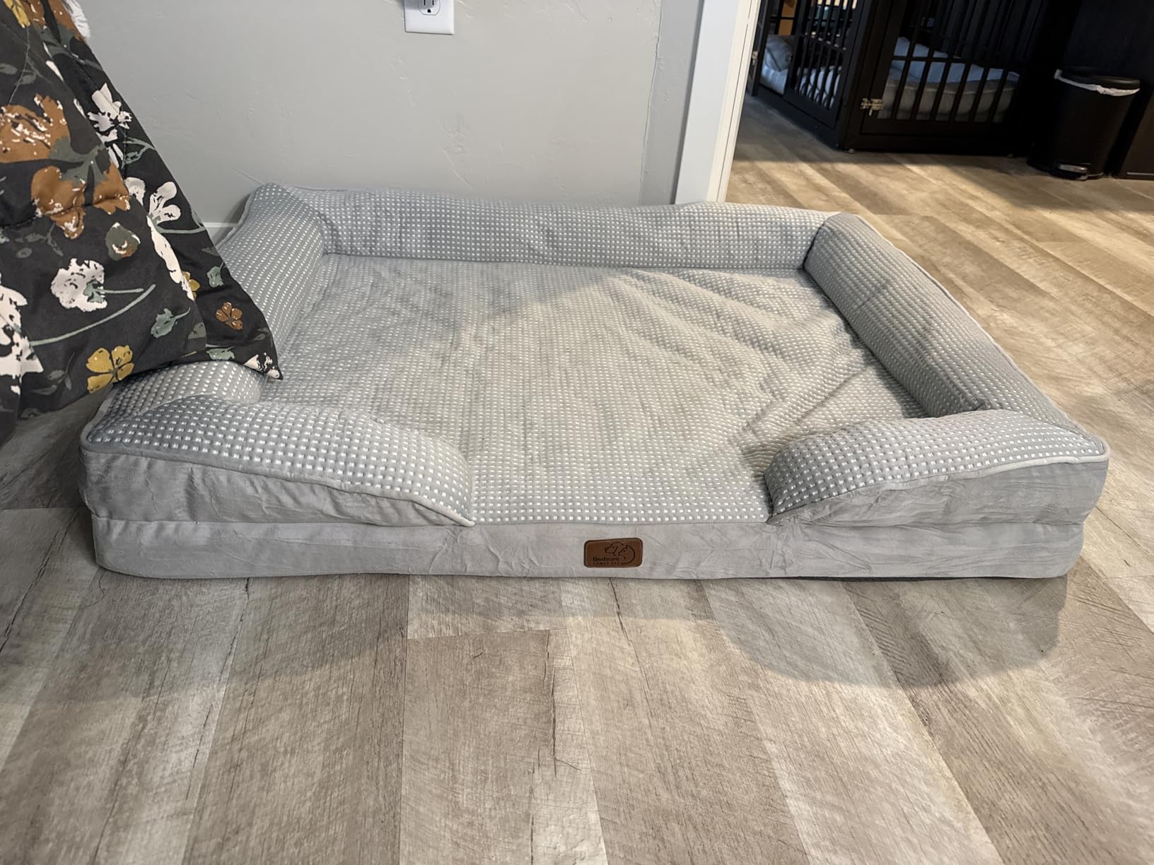 Bedsure Orthopedic XL Dog Bed Extra Large Washable Original Design customer photo 2