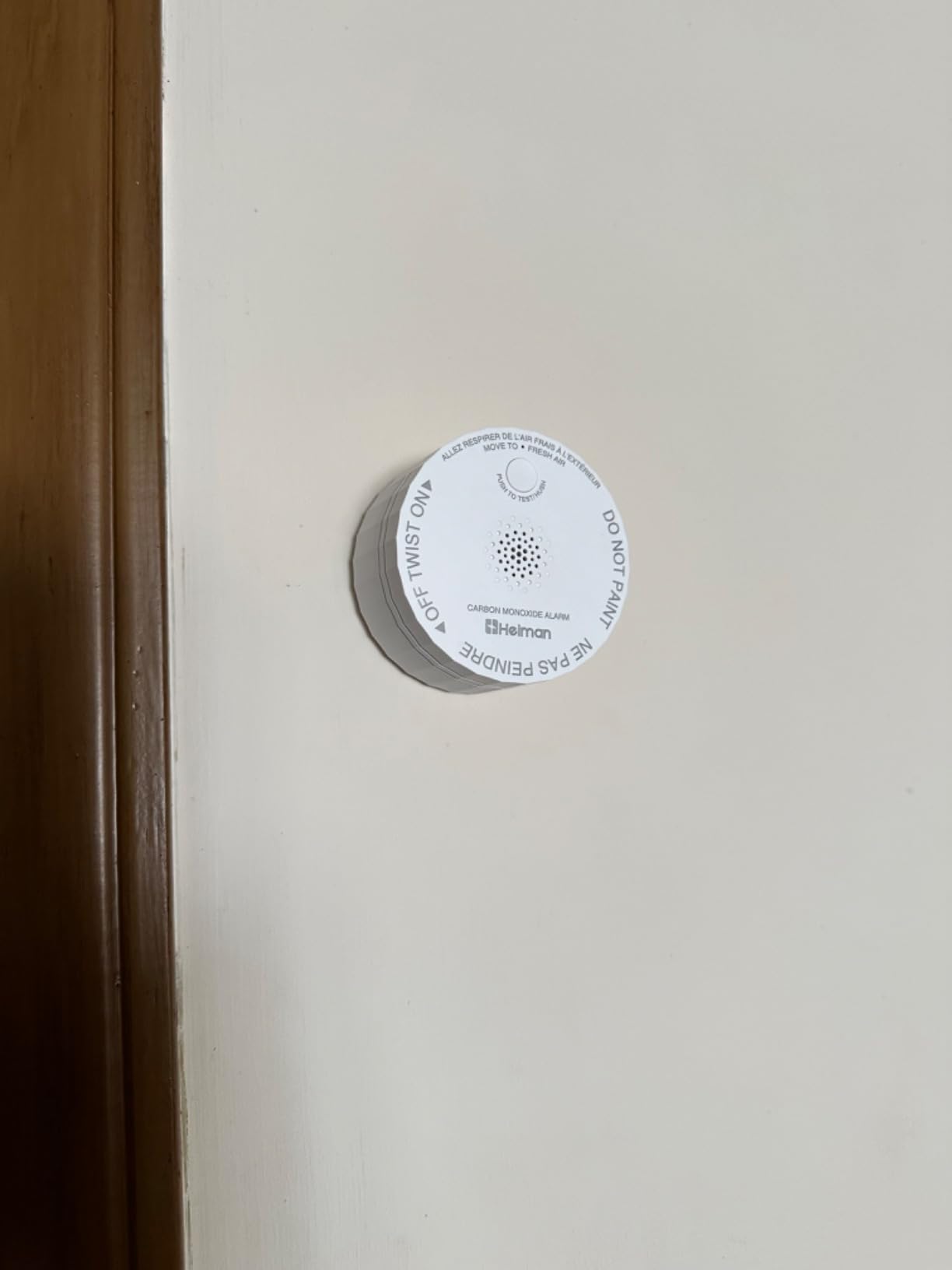 Heiman Smart Carbon Monoxide Detectors, Real-Time Notifications, 2.4 GHz Wi-Fi, UL 2034 5th Certified, CO Detector Battery Powered, 85 dB Alarm, Small CO Alarm for Home Hotel Rental Apartment/C1-W customer photo 2