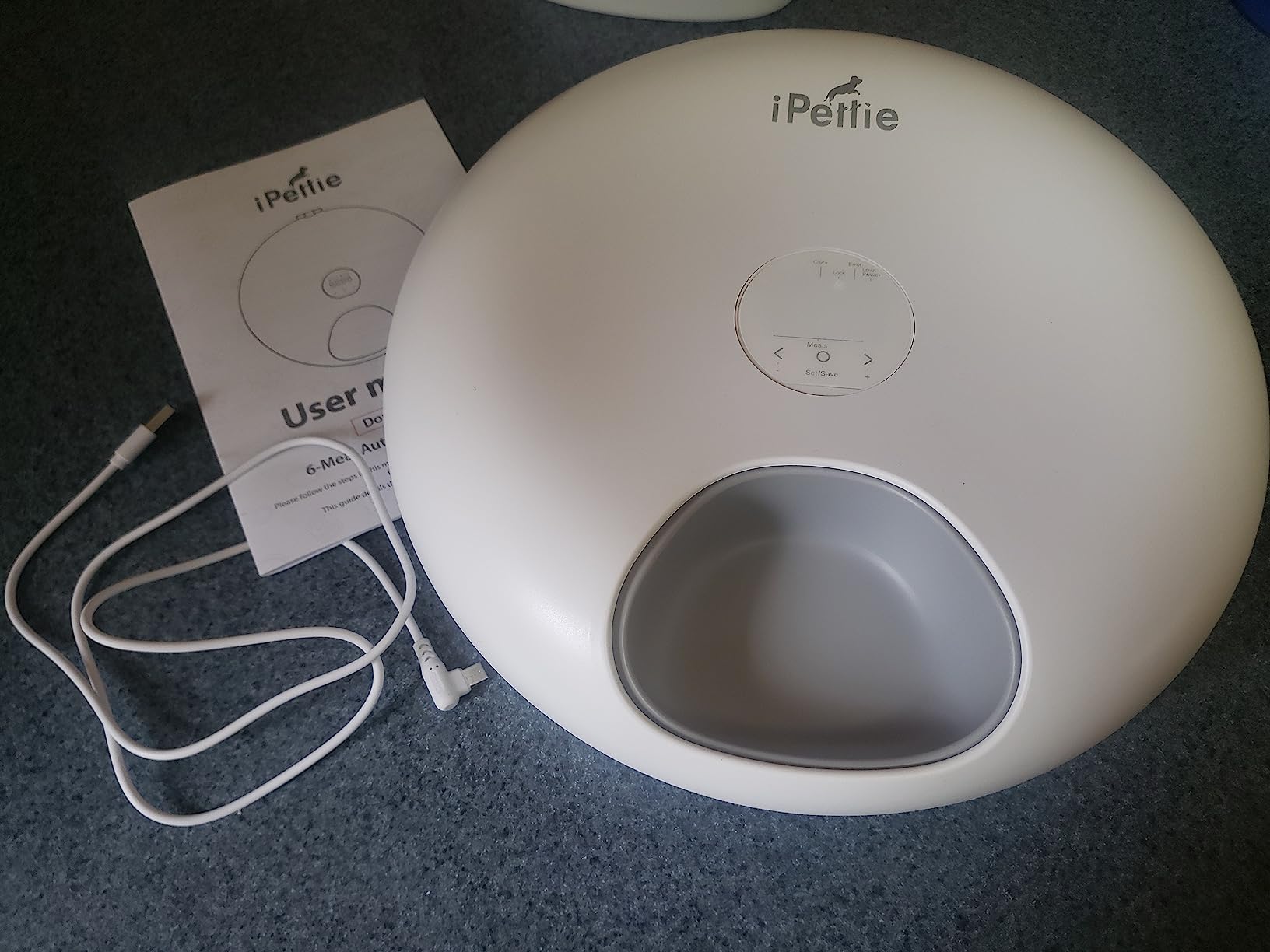 iPettie Donut Frost WiFi 6 Meal Automatic Cat Food Dispenser with App Control, Dry & Wet Food Automatic Cat Feeder, Smart Dog Feeder with Two Ice Packs, Programmable Timer customer photo 1