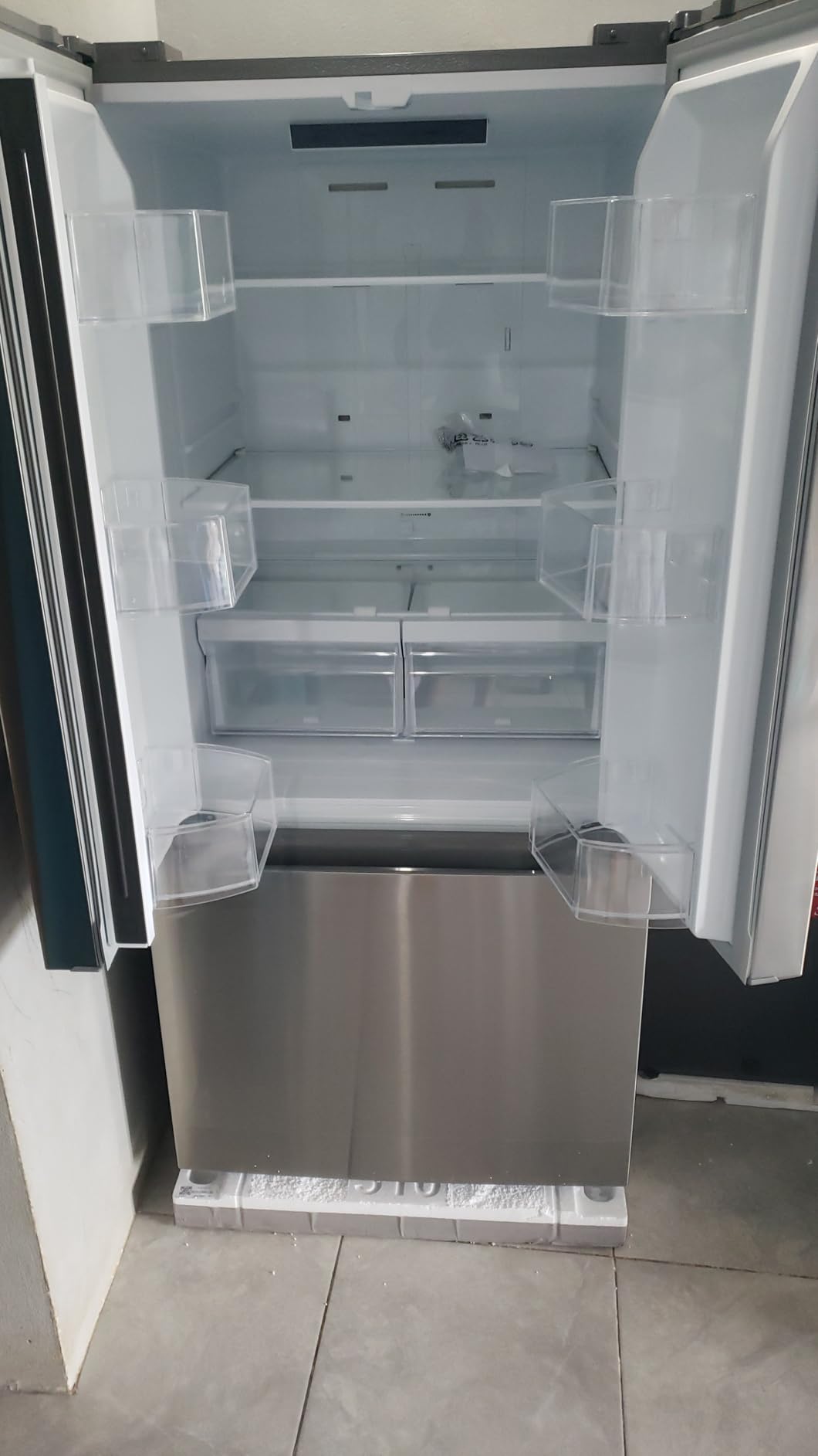 KoolMore 30-Inch and 18.5 cu. ft. Counter Depth French Door Refrigerator with Three Doors and Deep Freezer in Stainless-Steel (KM-RERFDSS-18C) customer photo 1