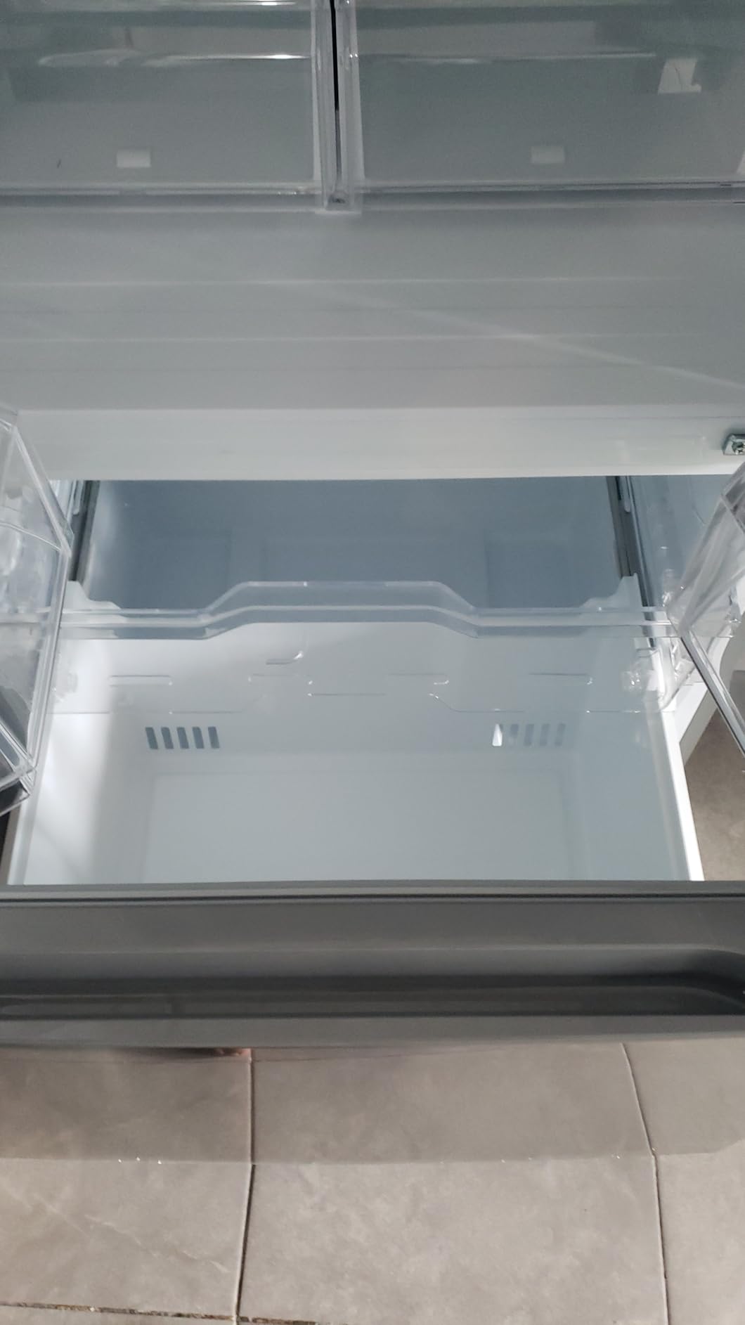 KoolMore 30-Inch and 18.5 cu. ft. Counter Depth French Door Refrigerator with Three Doors and Deep Freezer in Stainless-Steel (KM-RERFDSS-18C) customer photo 2