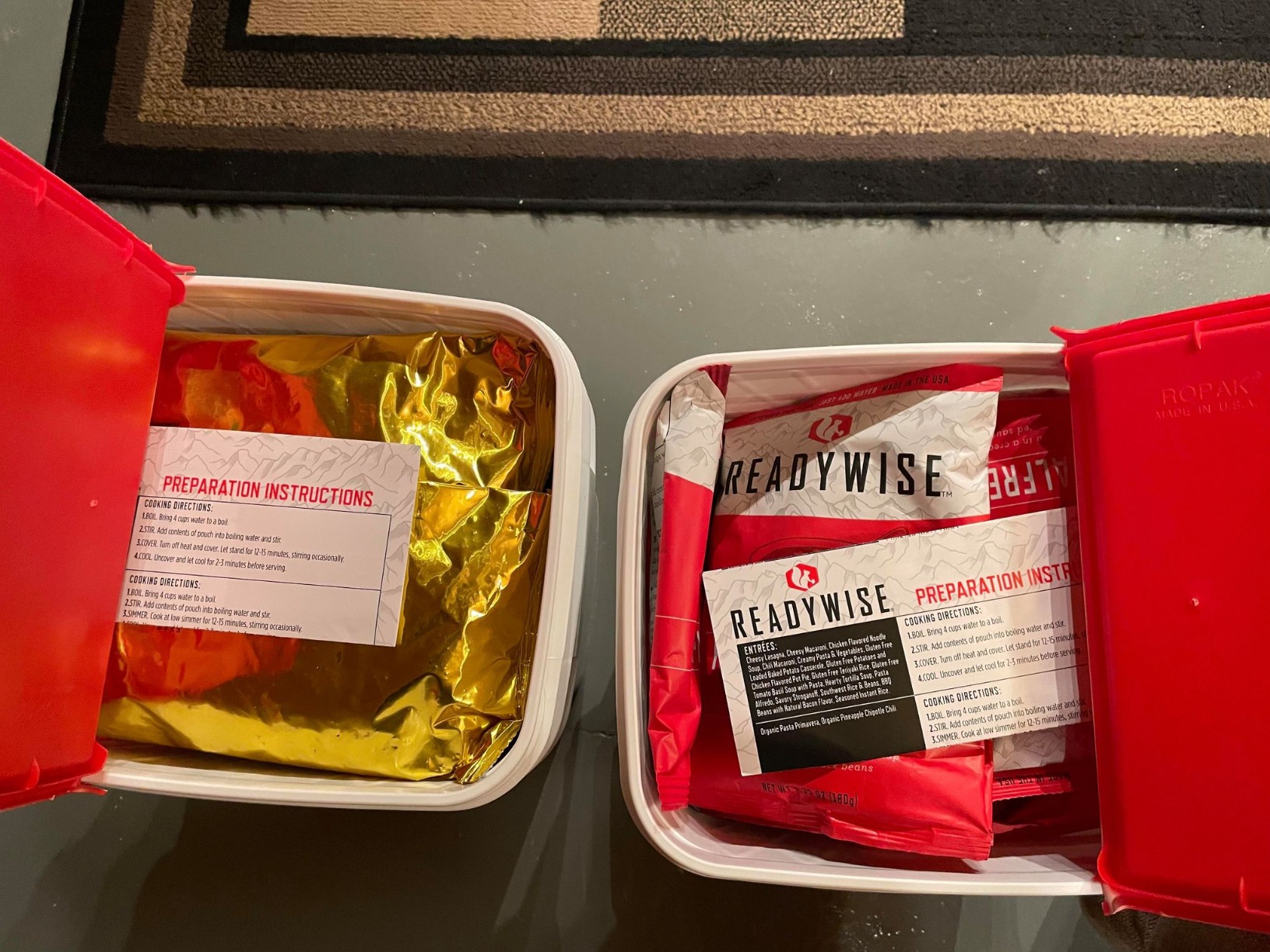 READYWISE Emergency Food Survival Supply 14 Day Bucket, 150 Servings customer photo 2
