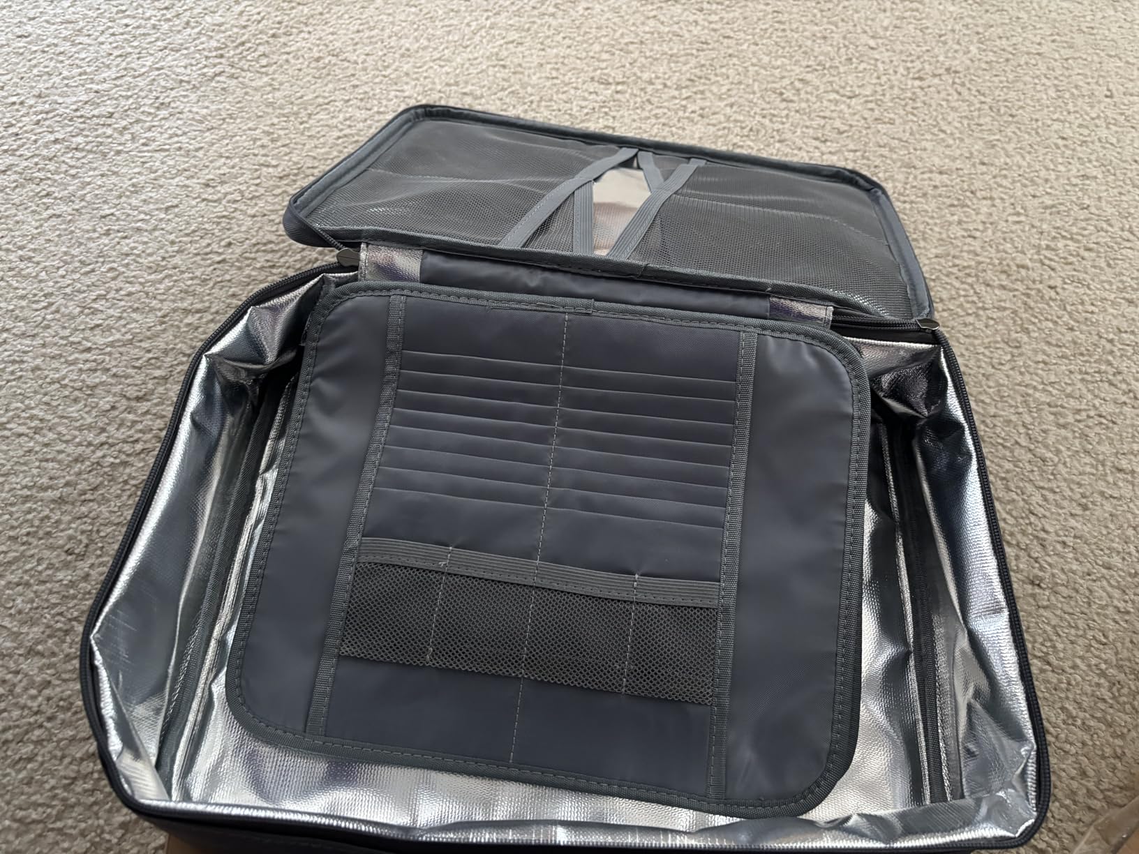 DocSafe 5200°F Document Organizer with Lock, Upgraded Heat Insulated Fireproof Water-Resistant Box 8 Layers File Organizer, Portable Home Travel Safe Storage for Important Documents and More customer photo 2