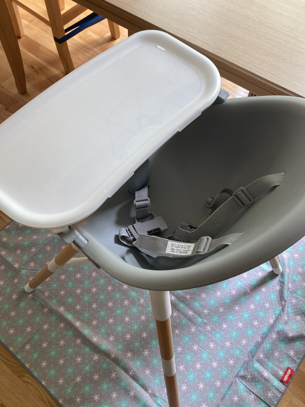 Skip Hop Baby High Chair 4-in-1 Convertible High Chair, EON, Oat customer photo 1