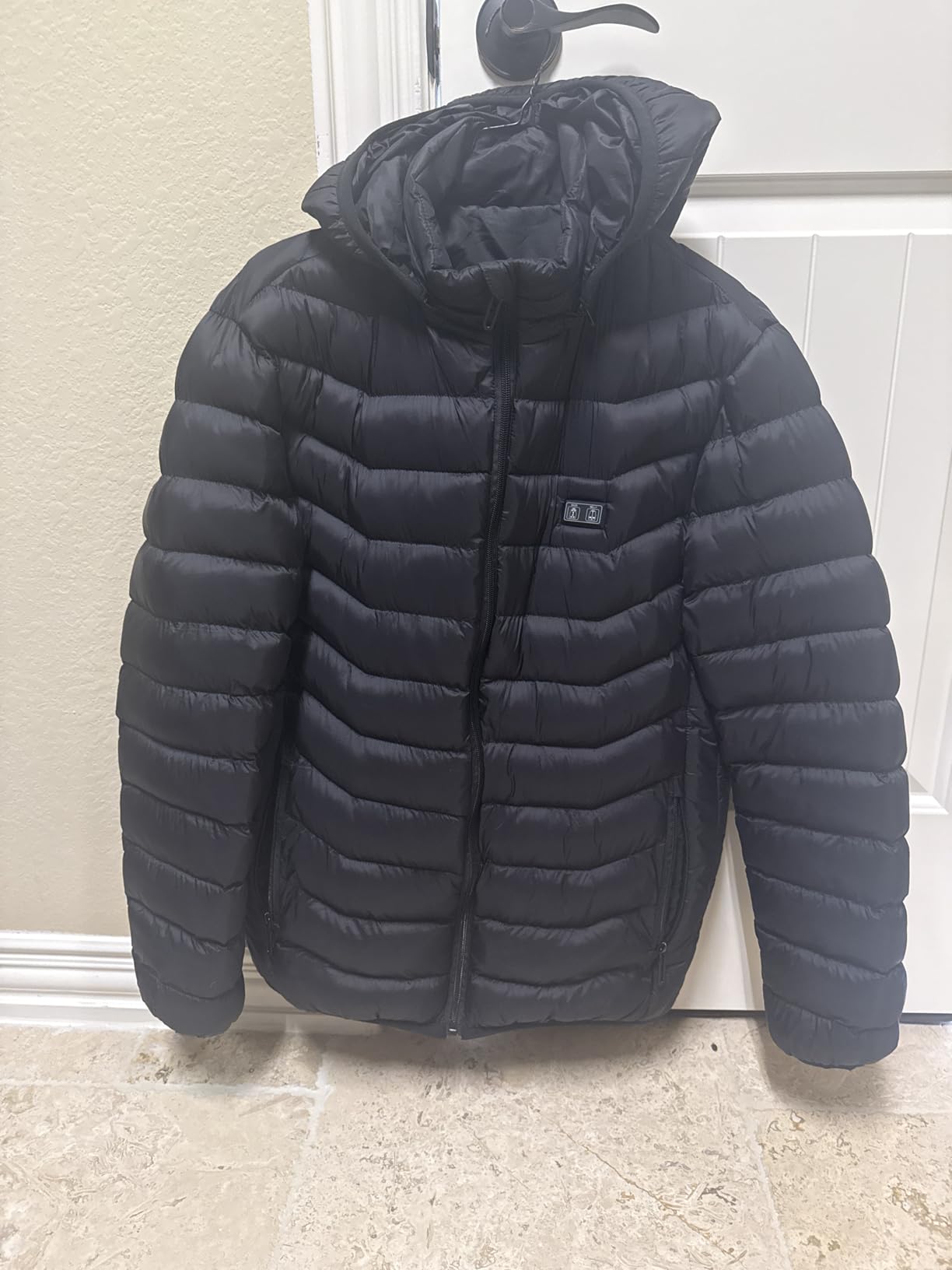 OAOA innovation Heated Jackets for Women, 9 Heating Areas With 10000mAh Power Bank, Winter Warm Outdoor Ski Coat customer photo 2