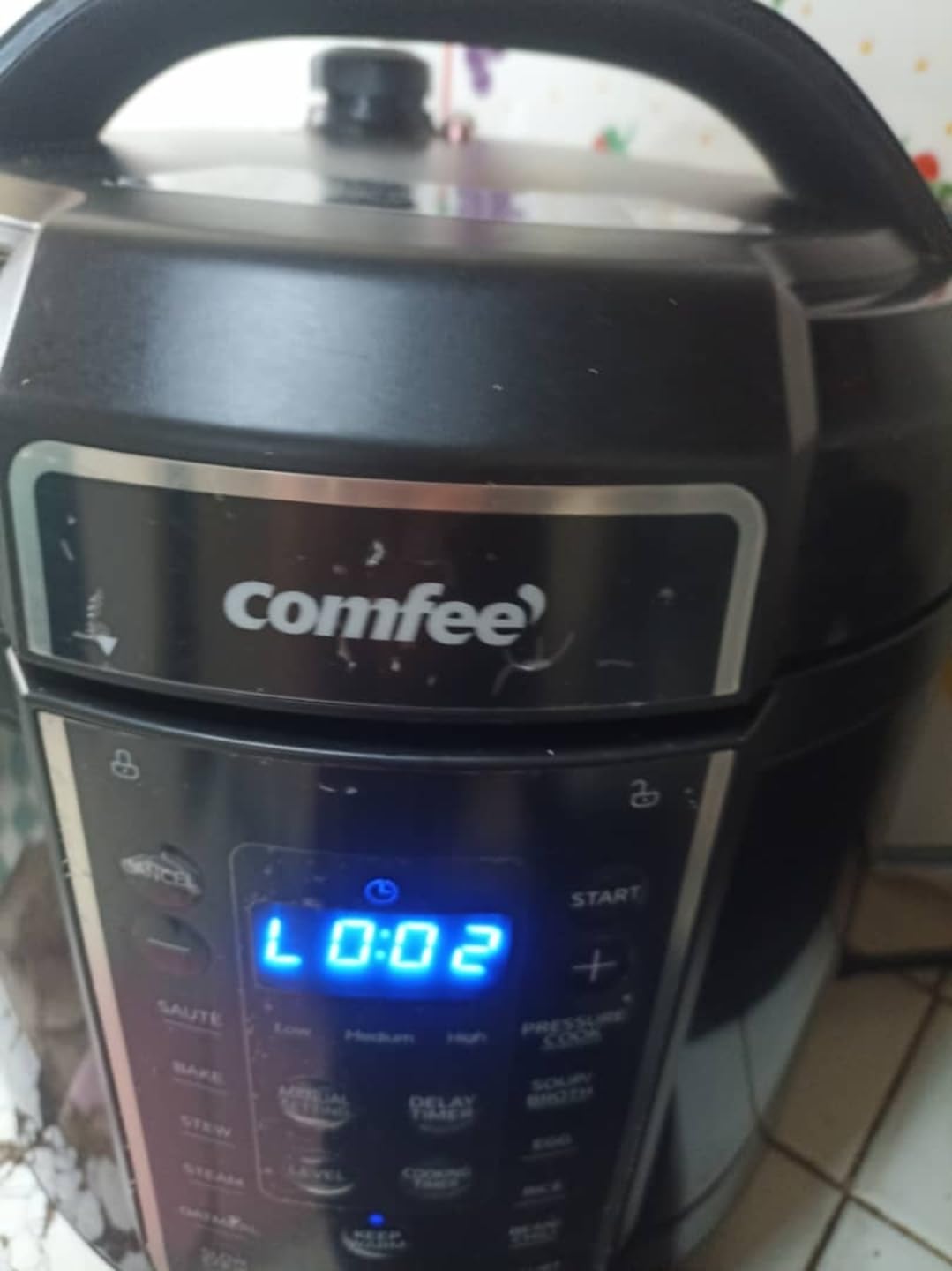 COMFEE' 16-in-1 Electric Pressure Cooker with Non-Stick Pot for Yogurt, Rice, Slow Cooking, Steaming, and More, 8 Quarts customer photo 1