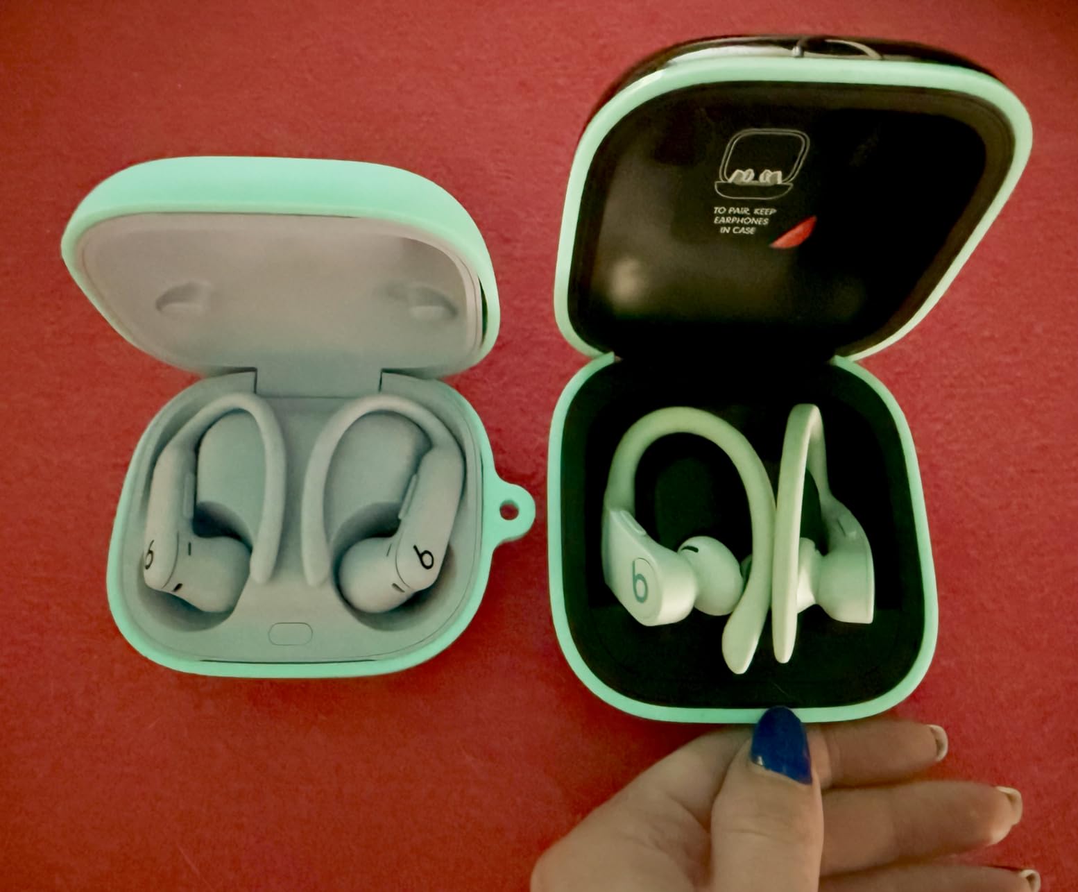 Beats Powerbeats Pro 2 - Wireless Noise Cancelling Workout Earbuds with Secure-Fit Earhooks, Up to 45-Hour Battery with Charging Case, Sweat & Water Resistant, Heart Rate Monitoring - Hyper Purple customer photo 2