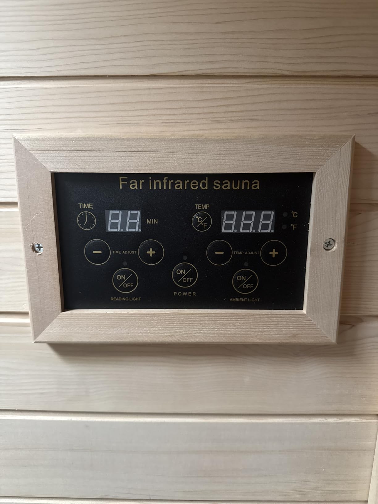 Ceramic Infrared Sauna, 1 Person Infrared Sauna, Hemlock Wood Home Sauna Spa, Far Infrared Sauna Indoor, Low EMF Infrared Saunas for Home with Smart Display, Bluetooth Speaker customer photo 2