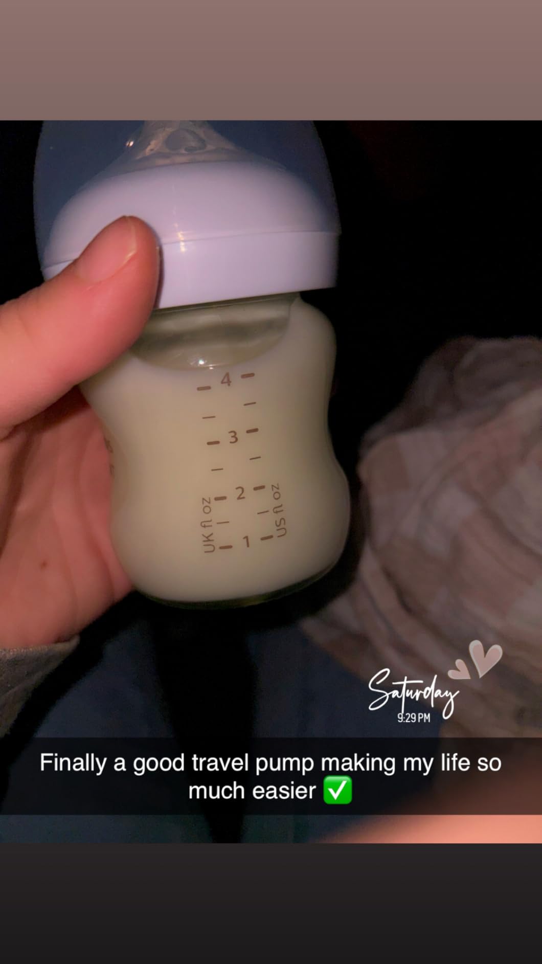 eufy Heated Wearable Breast Pump E20, Hands-Free, App Control customer photo 1