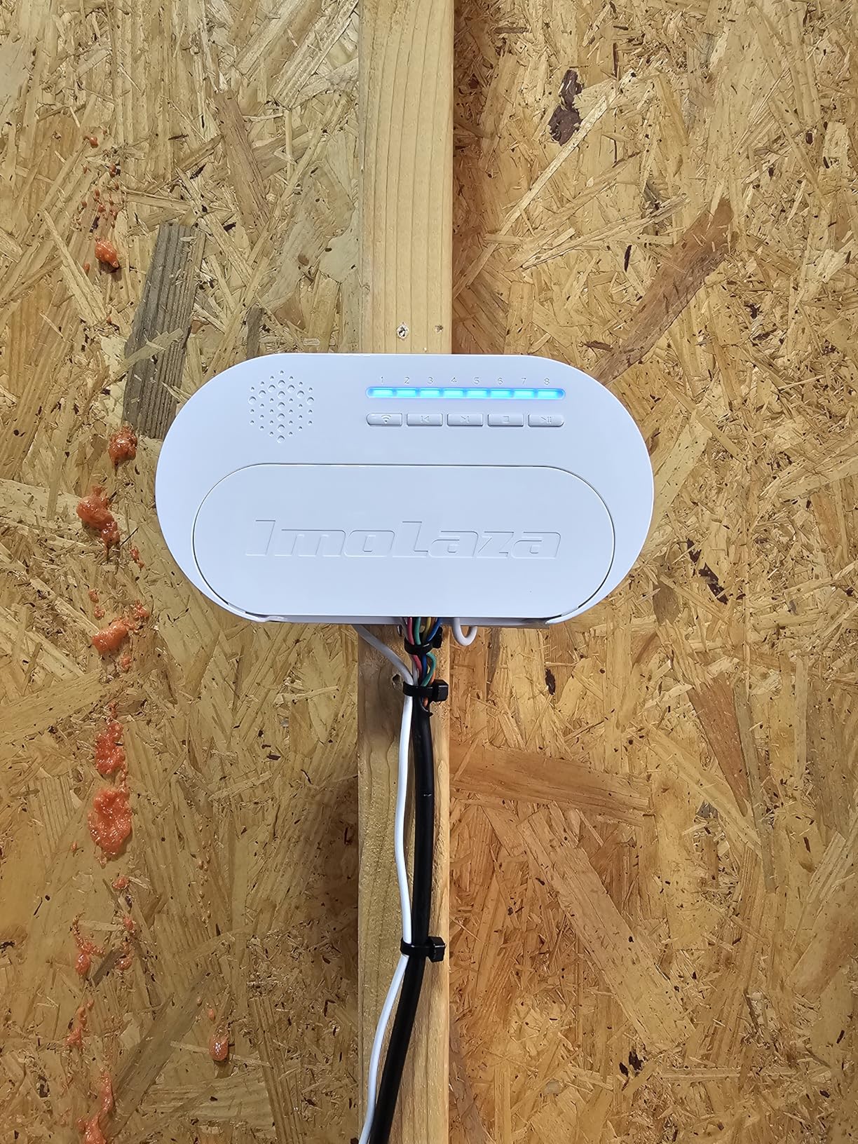 Indoor Smart Sprinkler Controller, Automatic Water Saving Irrigation Controller, 2.4GHz WiFi, Rain Freeze Wind Skip, Easy Install & App Remote Control (6-Zone) customer photo 2