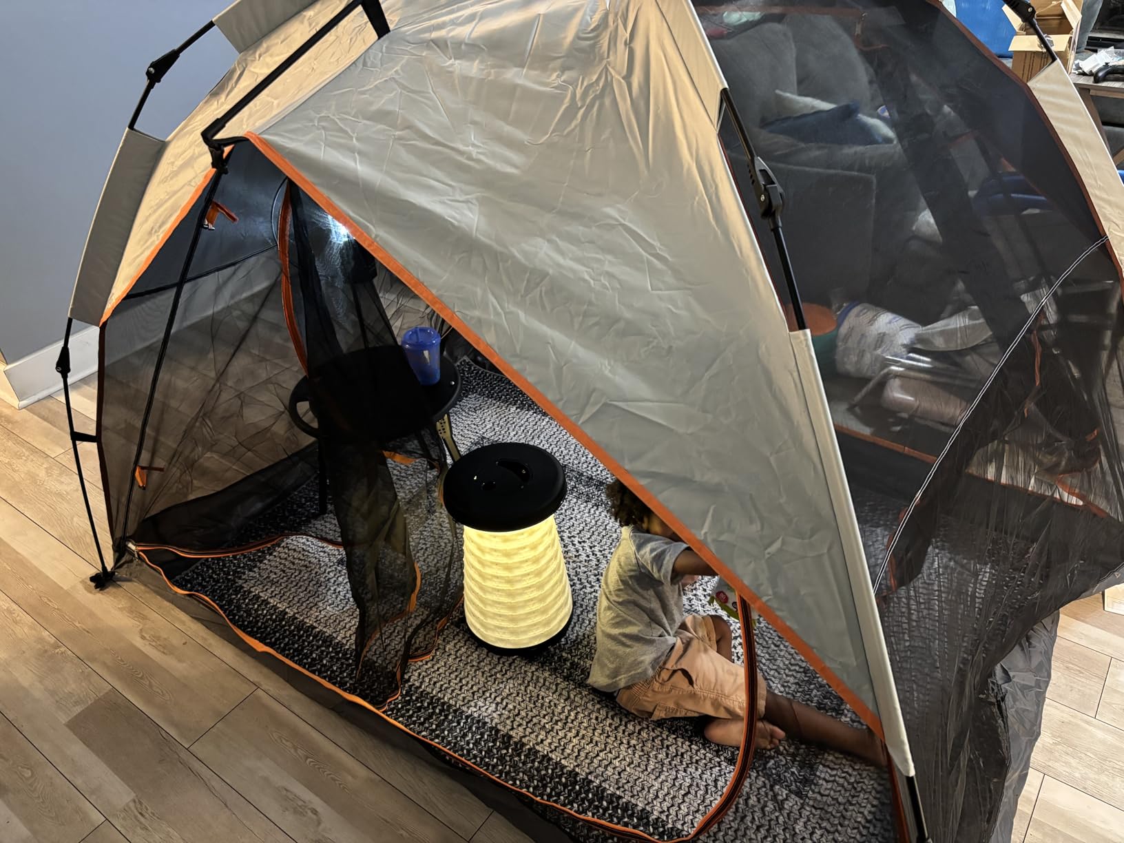 OutdoorMaster 2 Person Camping Tent, 4 Seasons Lightweight Backpacking Canopy, Waterproof and Weatherproof Sun Shelter, Double Layer Outdoor Cabana for Camping, Hiking and Mountaineering customer photo 2