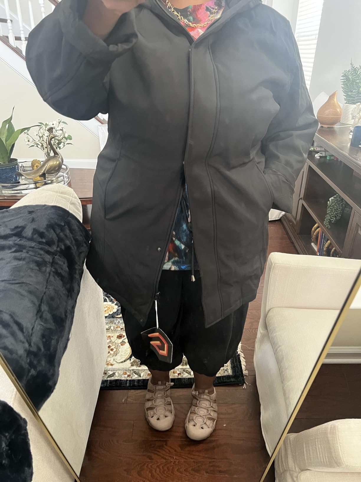 Wulcea Graphene Heated Softshell Jacket for Women 12V Fast Charge 18400mAh Large Capacity customer photo 1