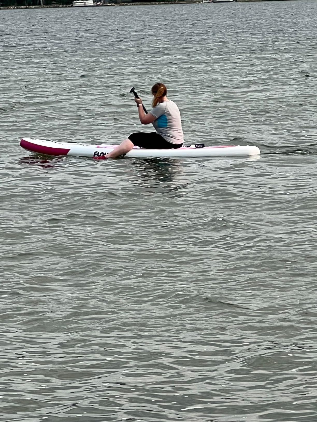 FunWater Inflatable Ultra-Light Stand Up Paddle Board for All Skill Levels with Premium SUP Paddleboard Accessories, Non-Slip Comfort Deck for Youth & Adults customer photo 1