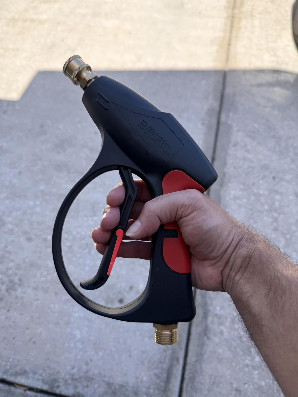Cordless Car Washer, 1250PSI, Portable Cleaning Tool with 6-in-1 Nozzle, Self-Priming from Bucket, Hose or Tap, Battery Powered for Car, Patio & Garden Cleaning customer photo 1