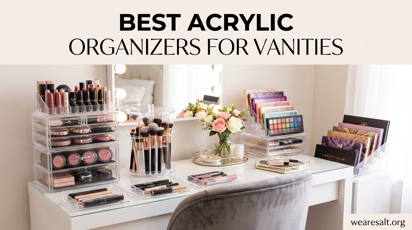 Best Acrylic Makeup Organizers for Vanities