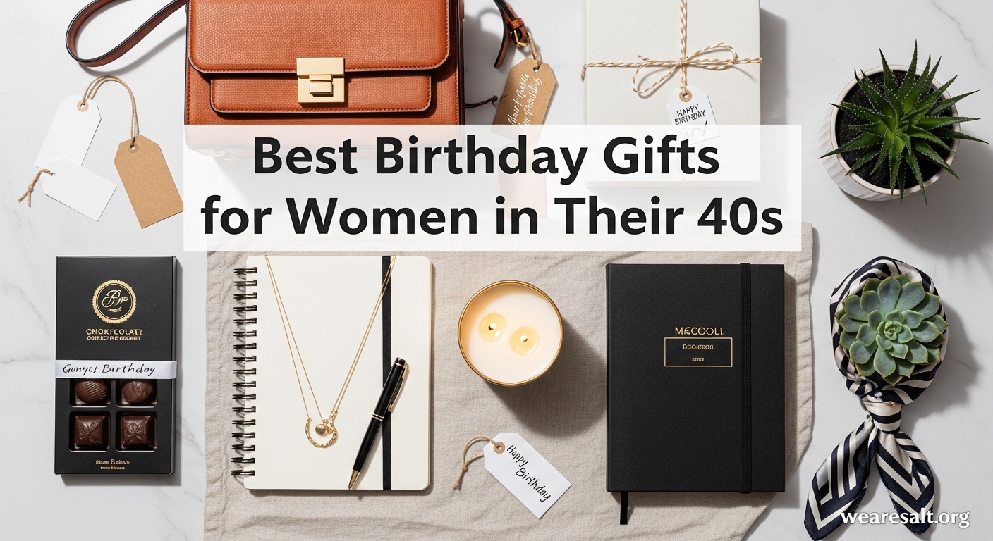 Best Birthday Gifts for Women in Their 40s