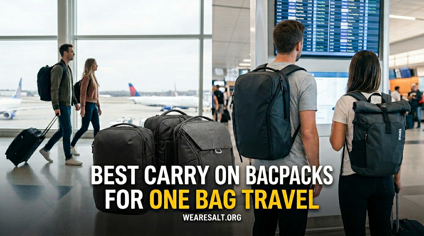 Best Carry On Backpacks for One Bag Travel
