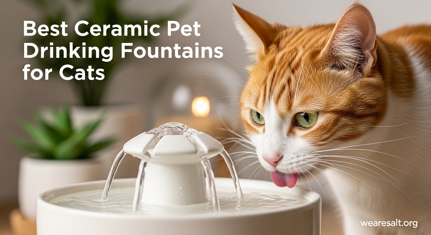 Best Ceramic Pet Drinking Fountains for Cats