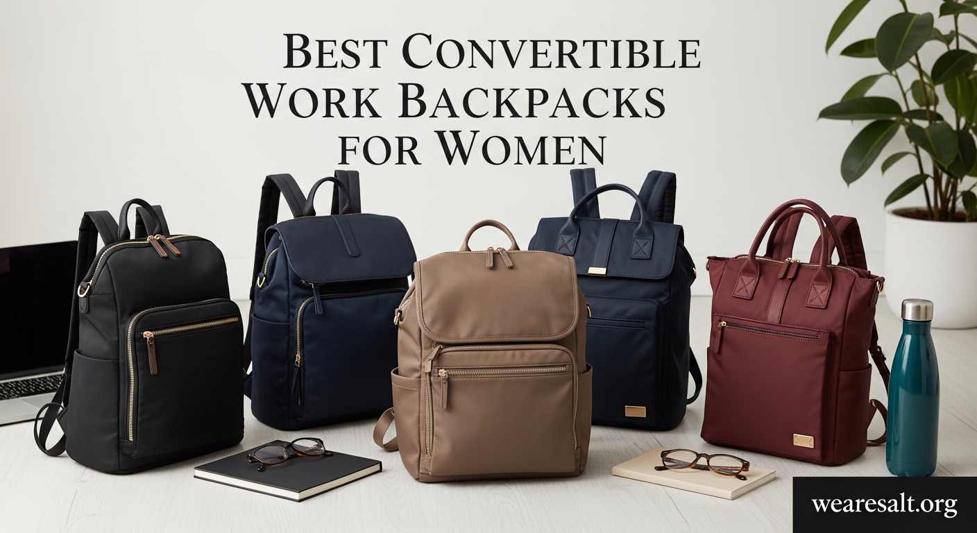 Best Convertible Work Backpacks for Women